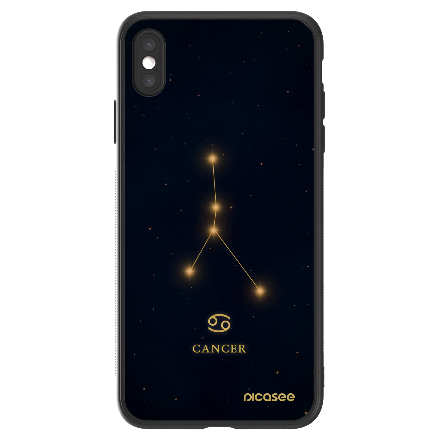 Picasee ULTIMATE CASE pro Apple iPhone XS Max - CANCER