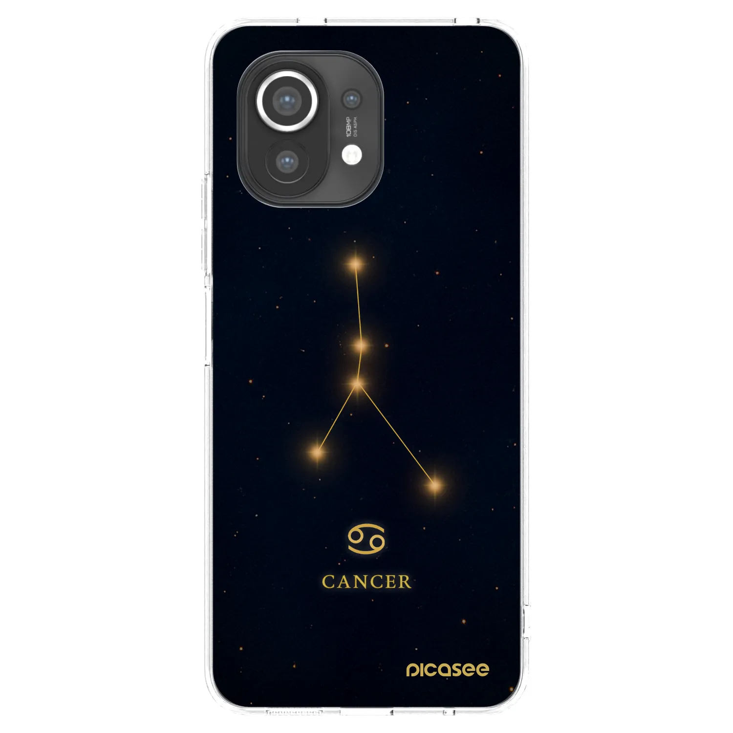 Picasee silikonový průhledný obal pro Xiaomi Mi 11 - CANCER