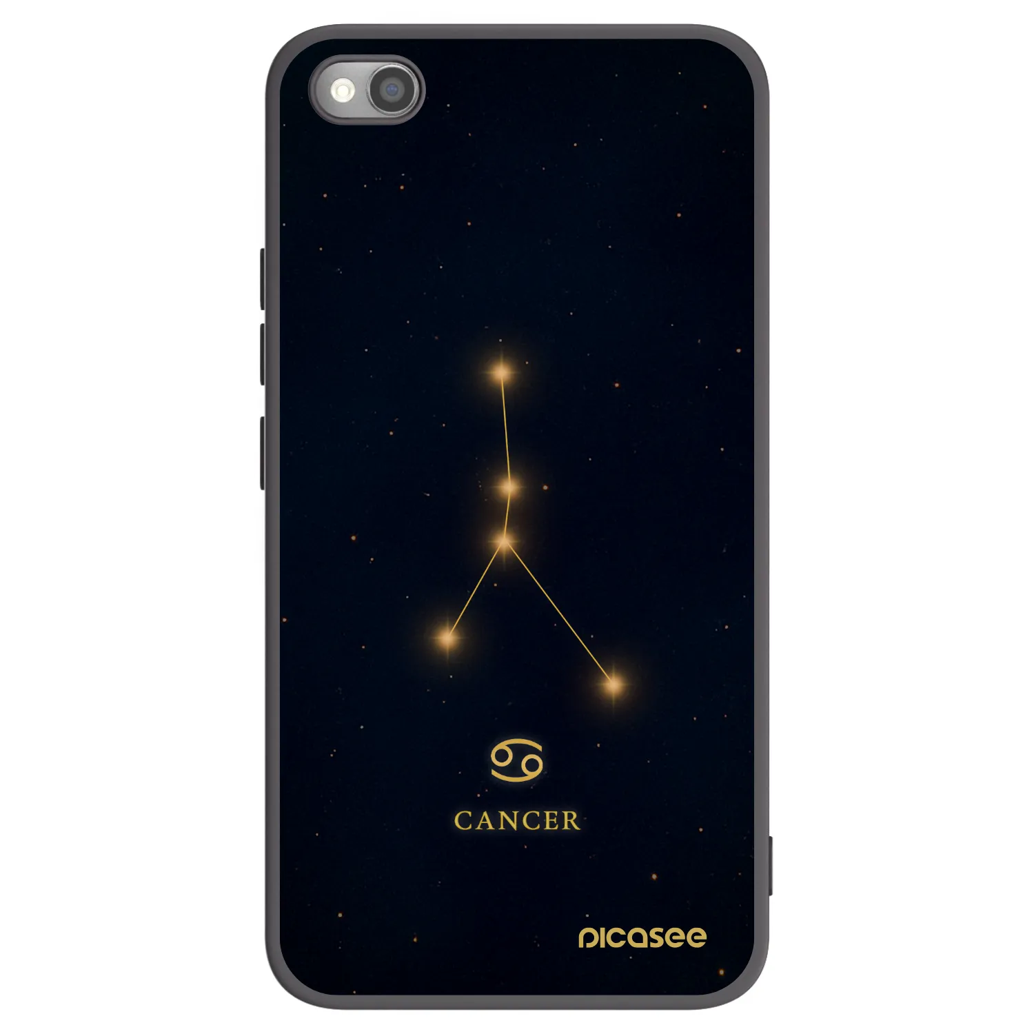 Picasee silikonový černý obal pro Xiaomi Redmi Note 11S 5G - CANCER