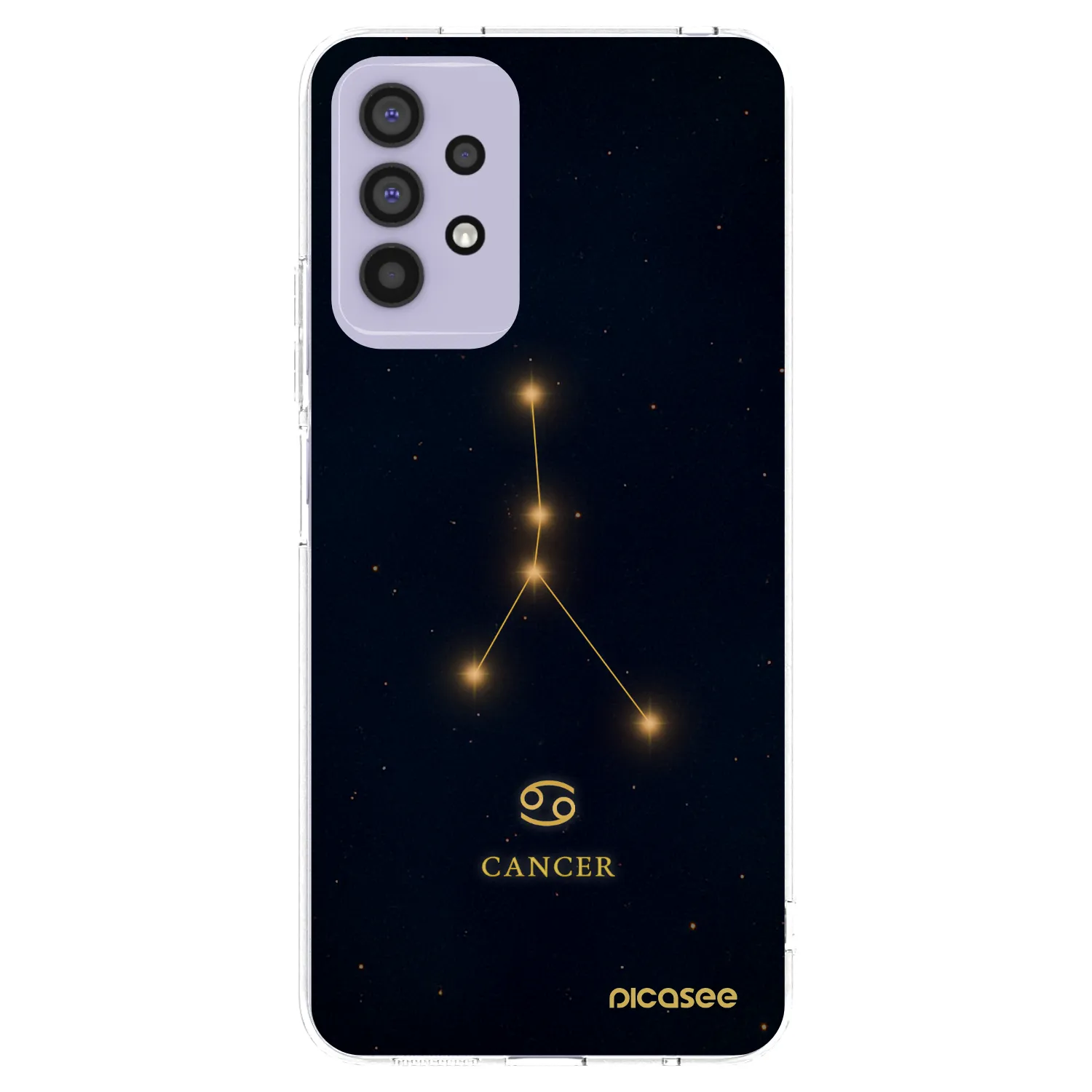 Picasee silikonový průhledný obal pro Samsung Galaxy A32 4G SM-A325F - CANCER