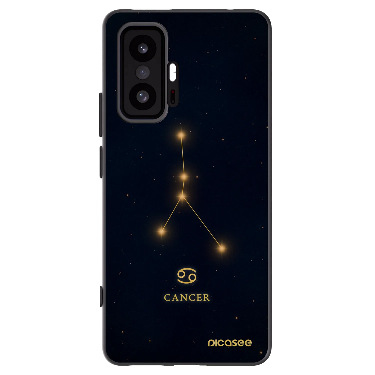 Picasee silikonový černý obal pro Xiaomi 11T Pro - CANCER