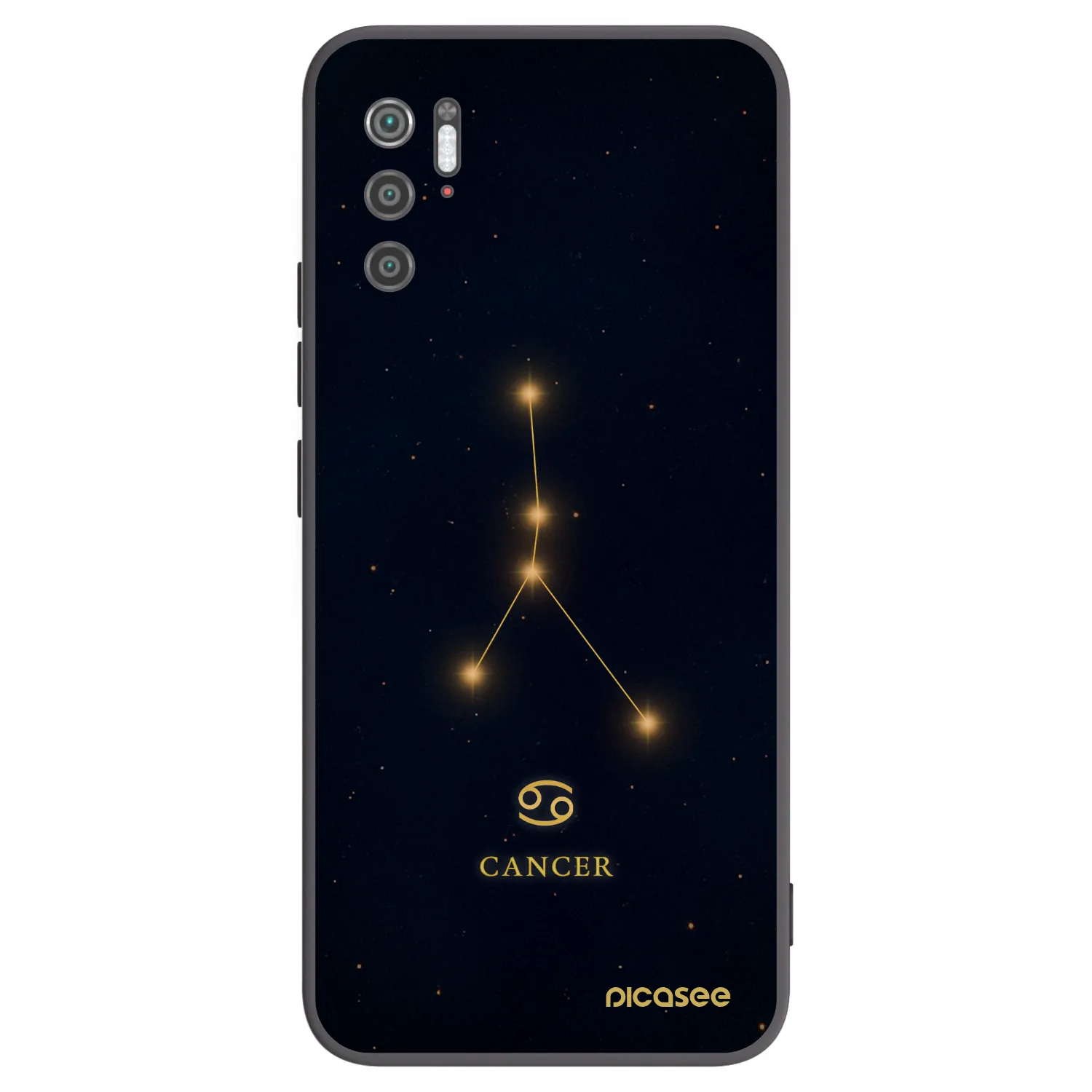 Picasee silikonový černý obal pro Xiaomi Poco M3 Pro 5G - CANCER