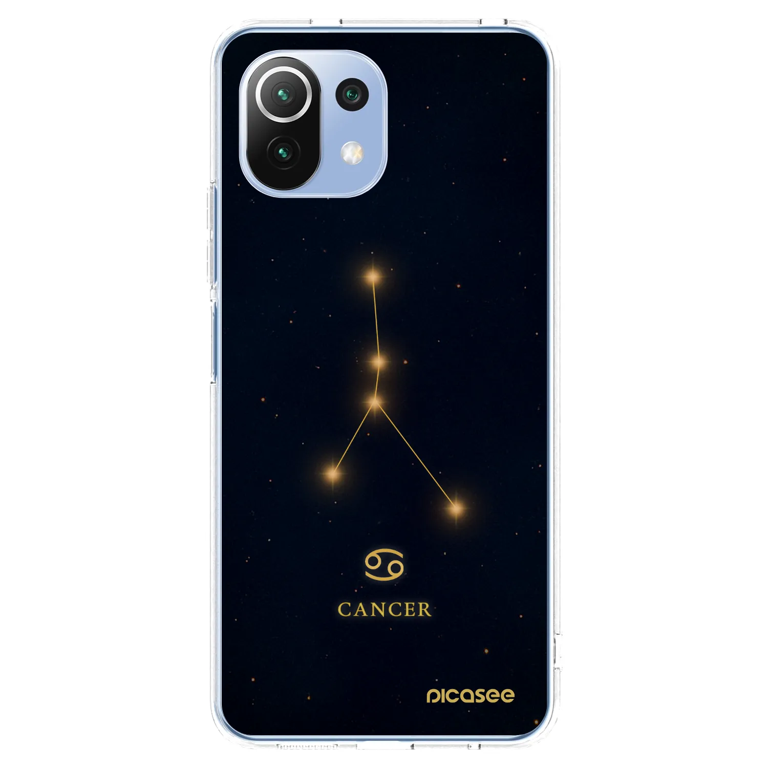 Picasee silikonový průhledný obal pro Xiaomi 11 Lite 5G NE - CANCER