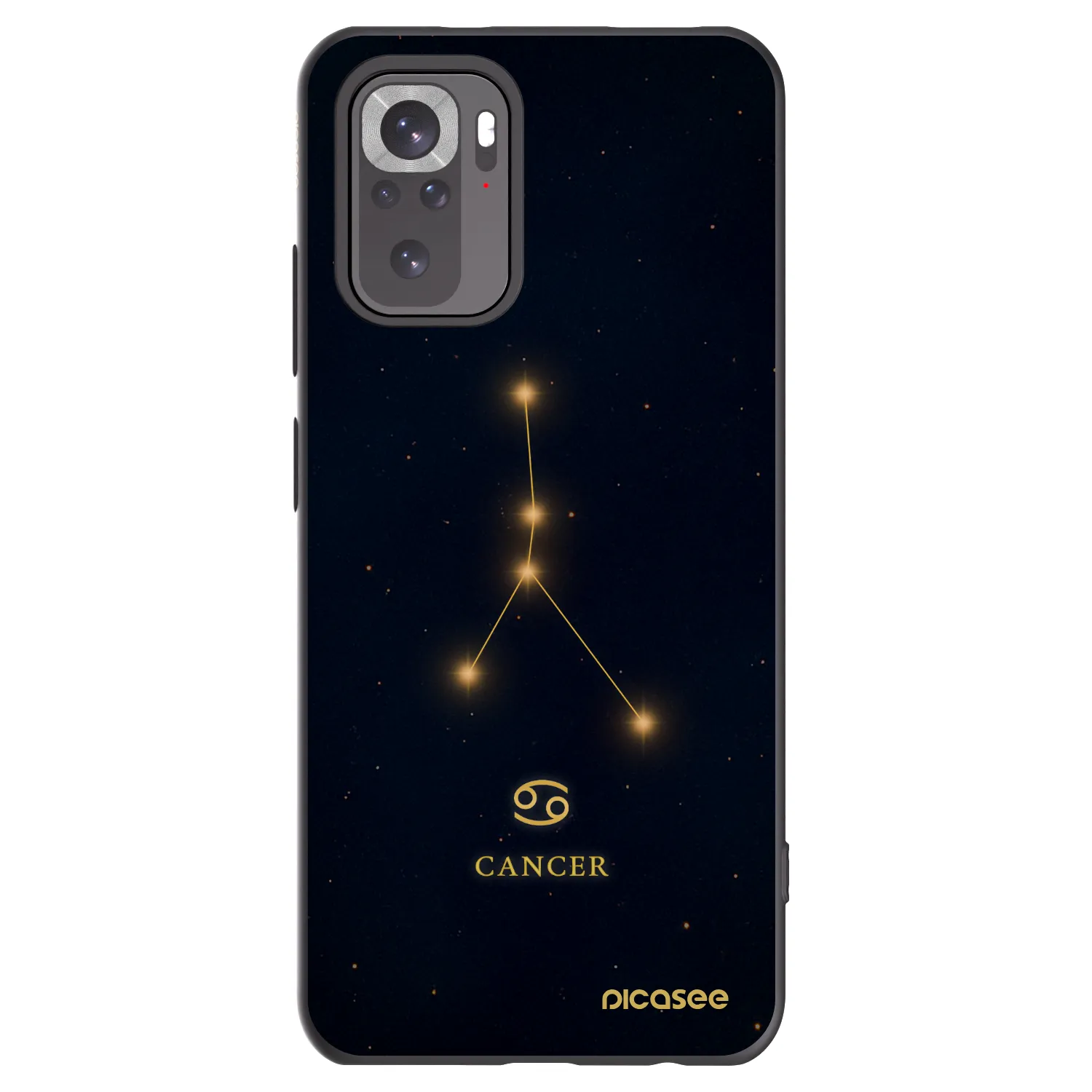 Picasee silikonový černý obal pro Xiaomi Redmi Note 11S 4G - CANCER