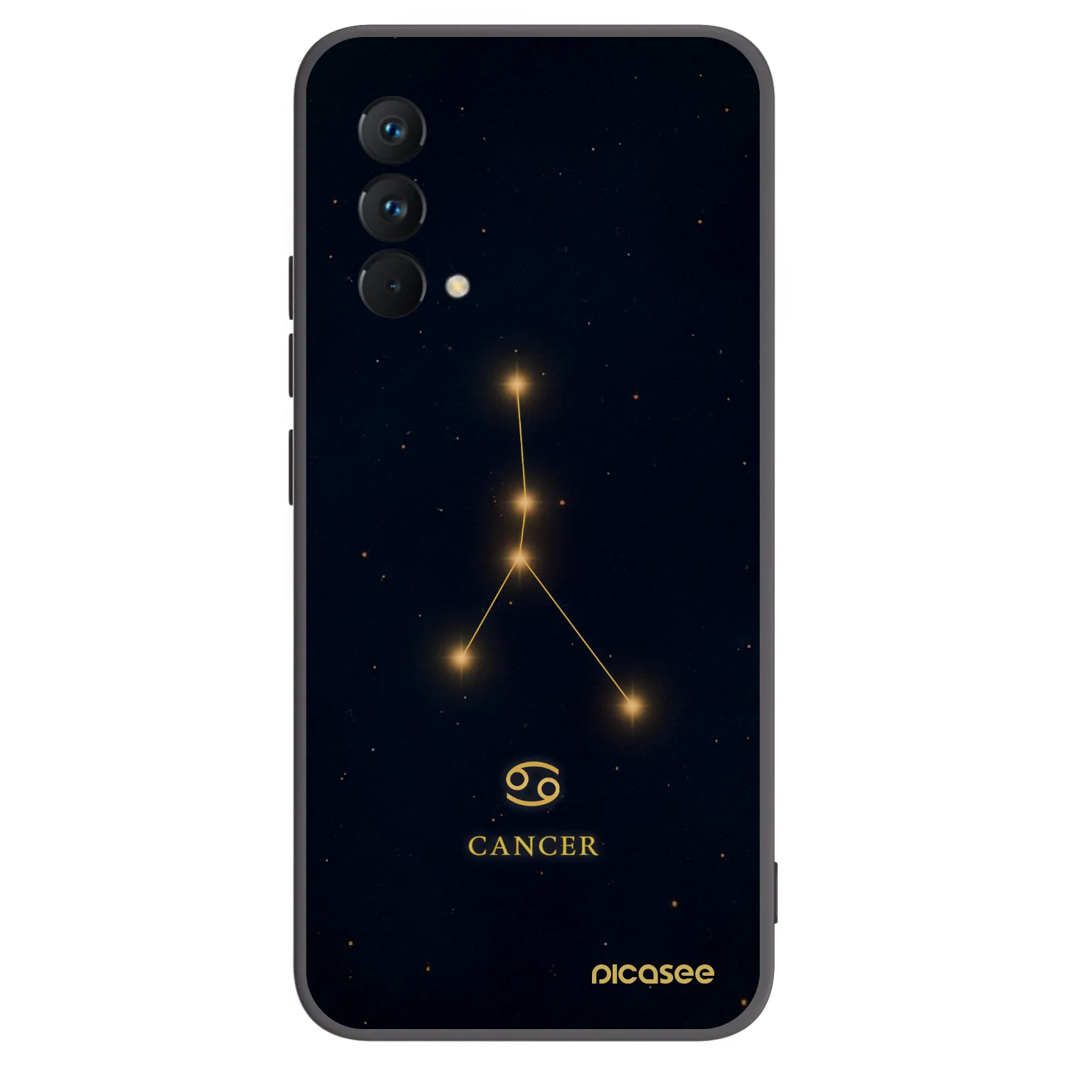 Picasee silikonový černý obal pro Realme GT Master Edition 5G - CANCER