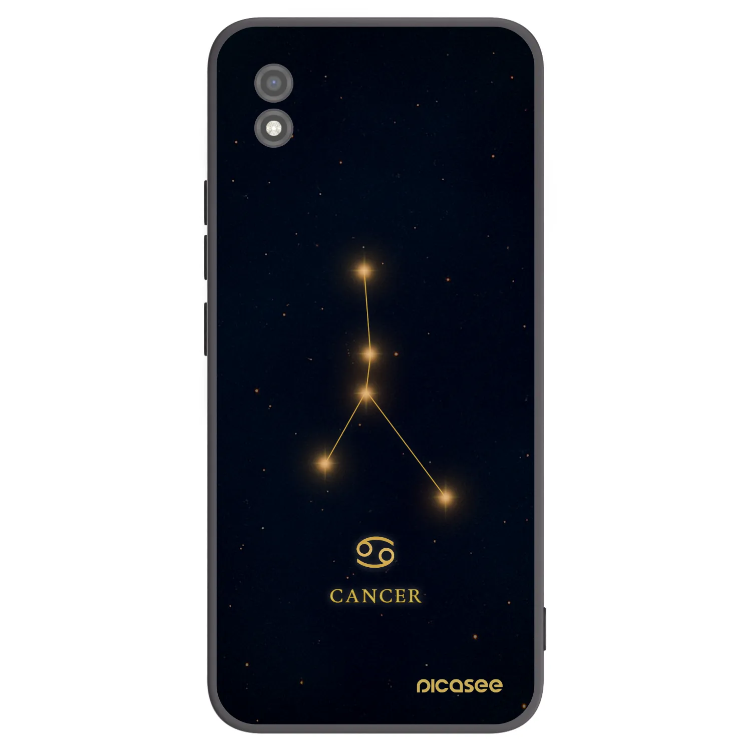 Picasee silikonový černý obal pro Realme C11 (2021) - CANCER