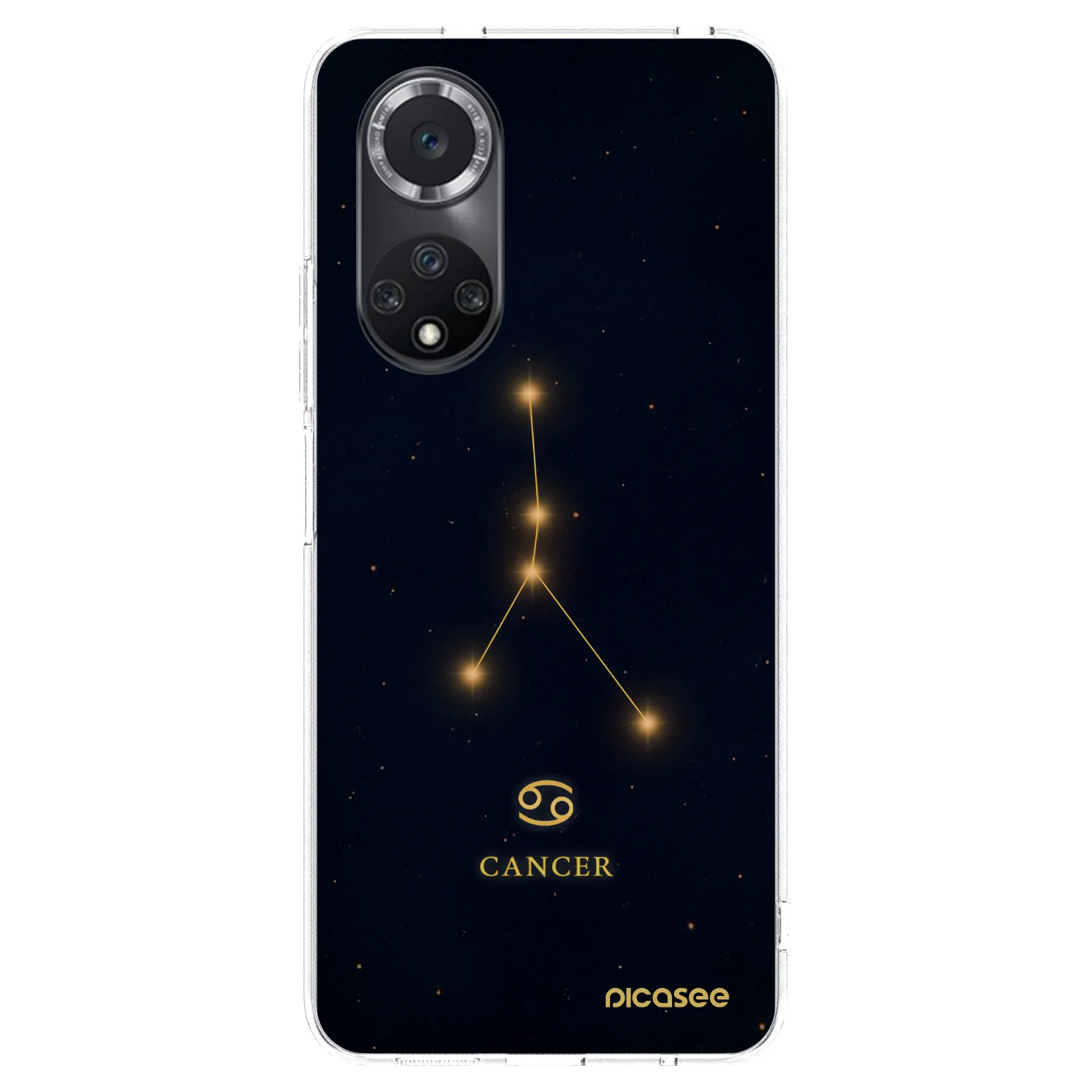Picasee silikonový průhledný obal pro Huawei Nova 9 SE - CANCER
