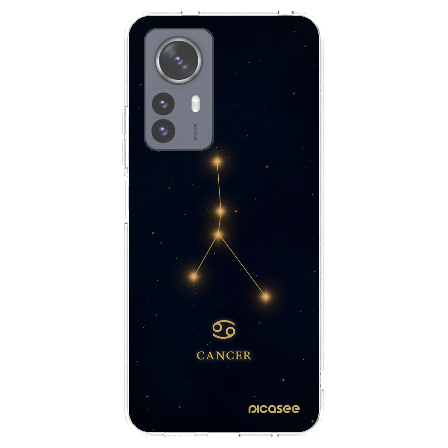 Picasee silikonový průhledný obal pro Xiaomi 12 Pro - CANCER
