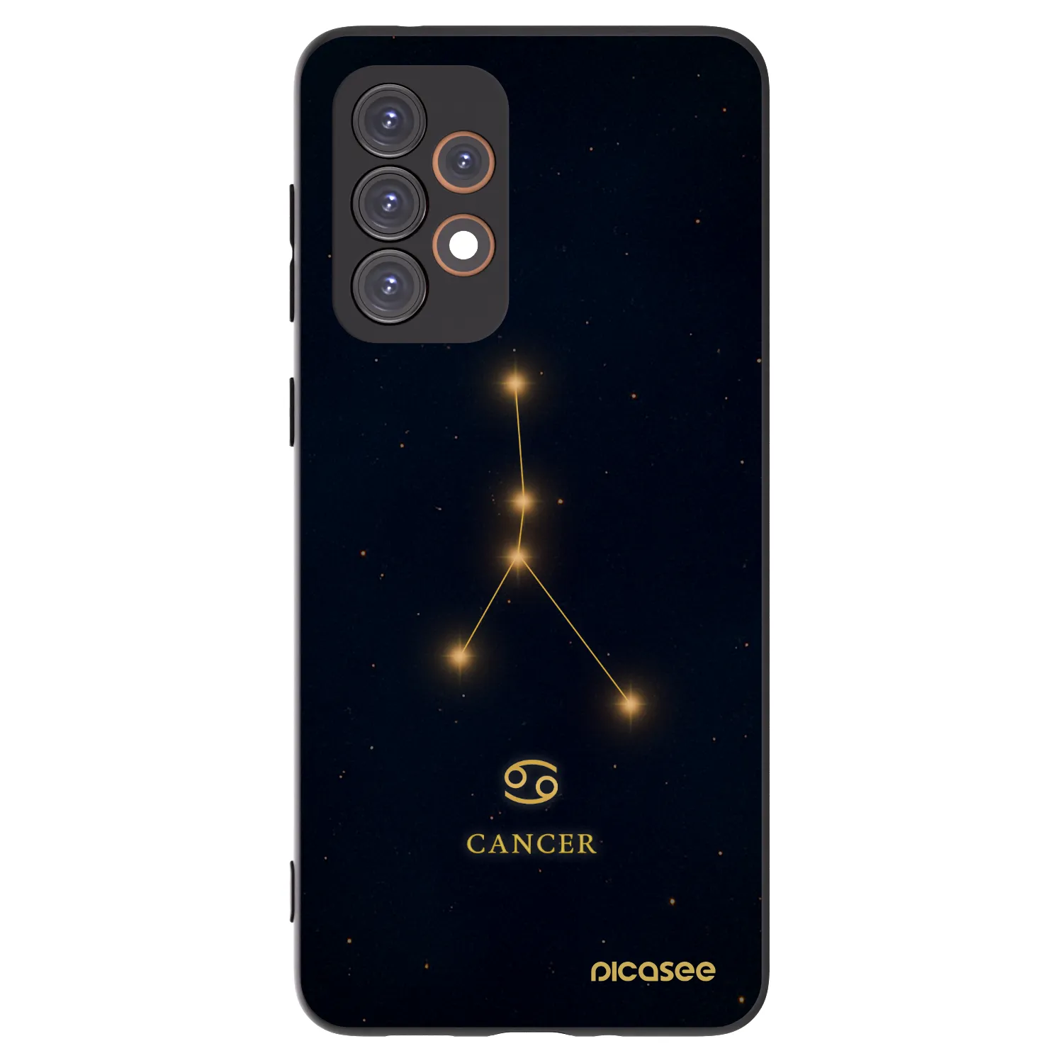 Picasee silikonový černý obal pro Samsung Galaxy A33 5G A336 - CANCER