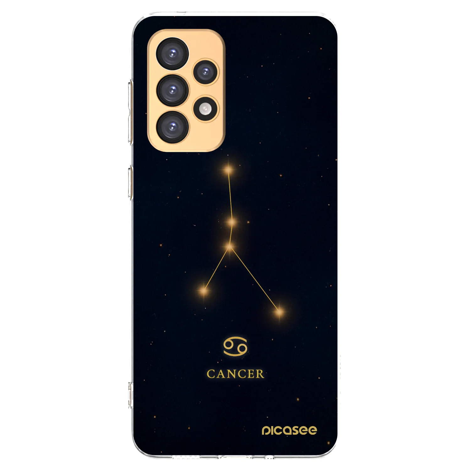 Picasee silikonový průhledný obal pro Samsung Galaxy A33 5G A336 - CANCER