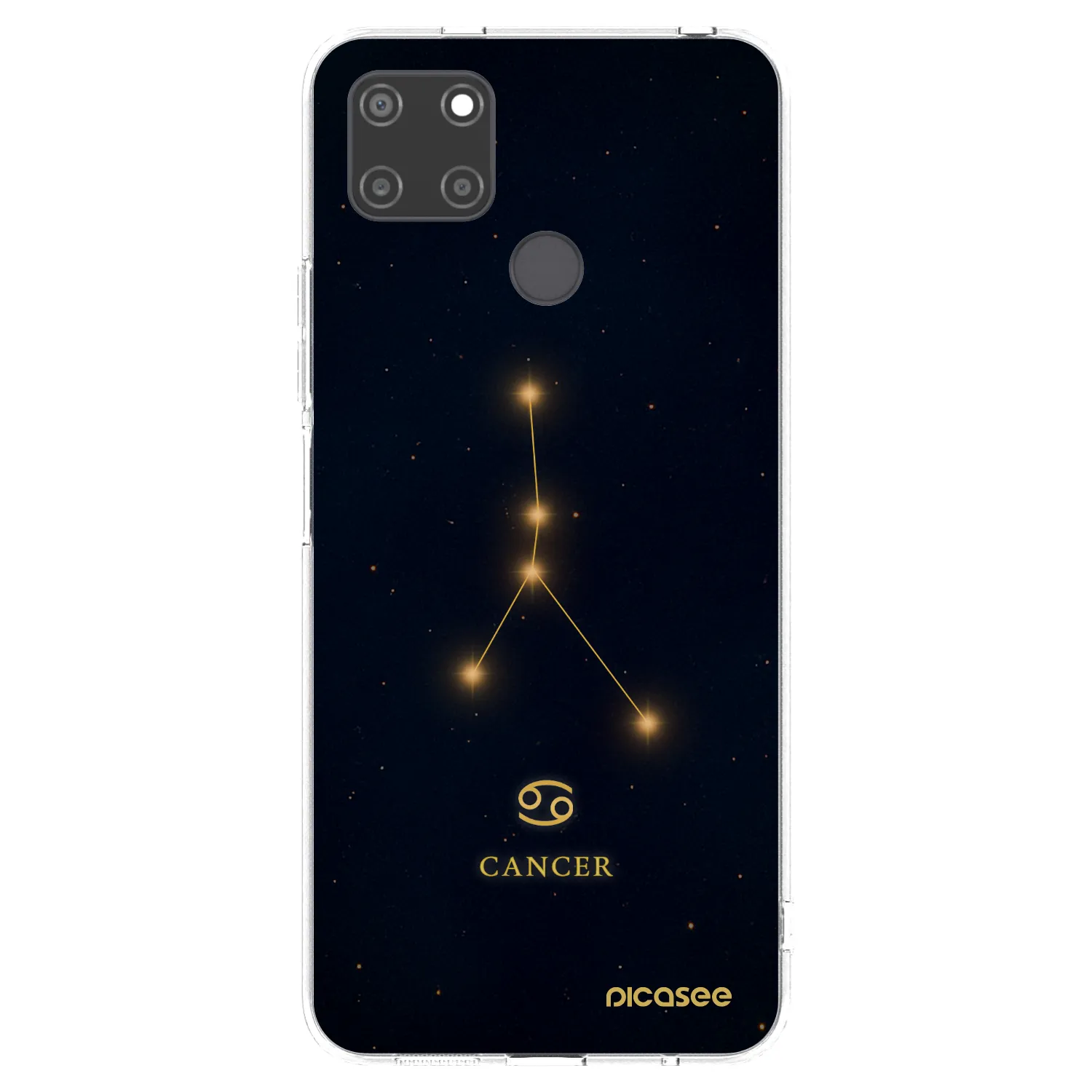 Picasee silikonový průhledný obal pro Realme C21Y - CANCER