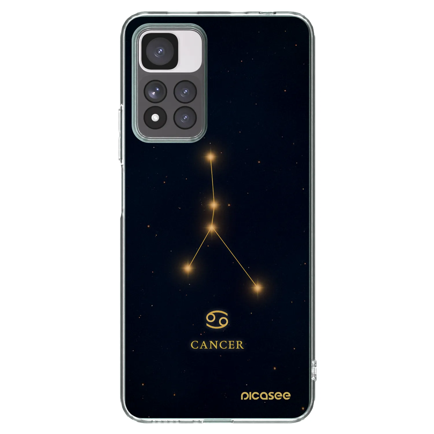 Picasee silikonový průhledný obal pro Xiaomi Redmi Note 11 Pro+ 5G - CANCER