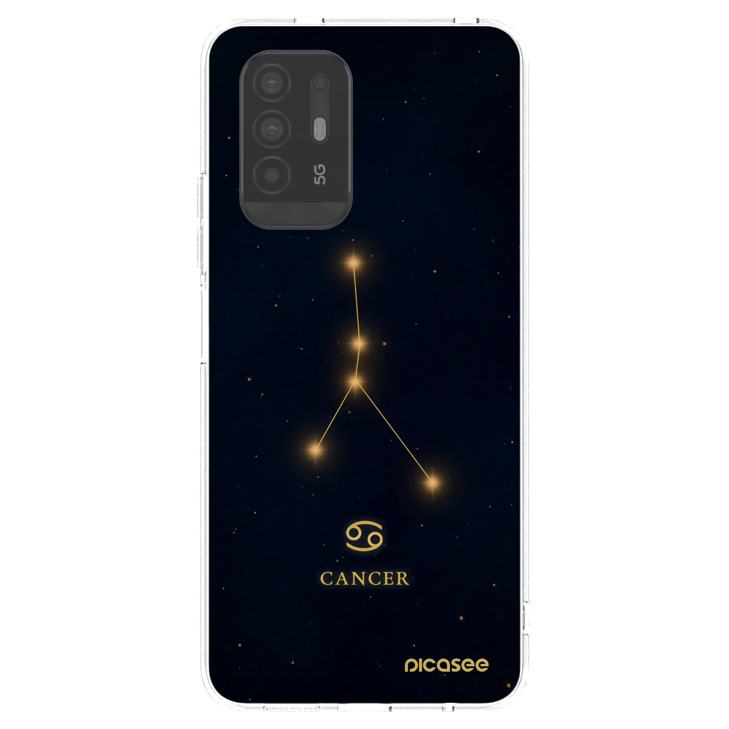 Picasee silikonový průhledný obal pro OPPO A94 5G - CANCER