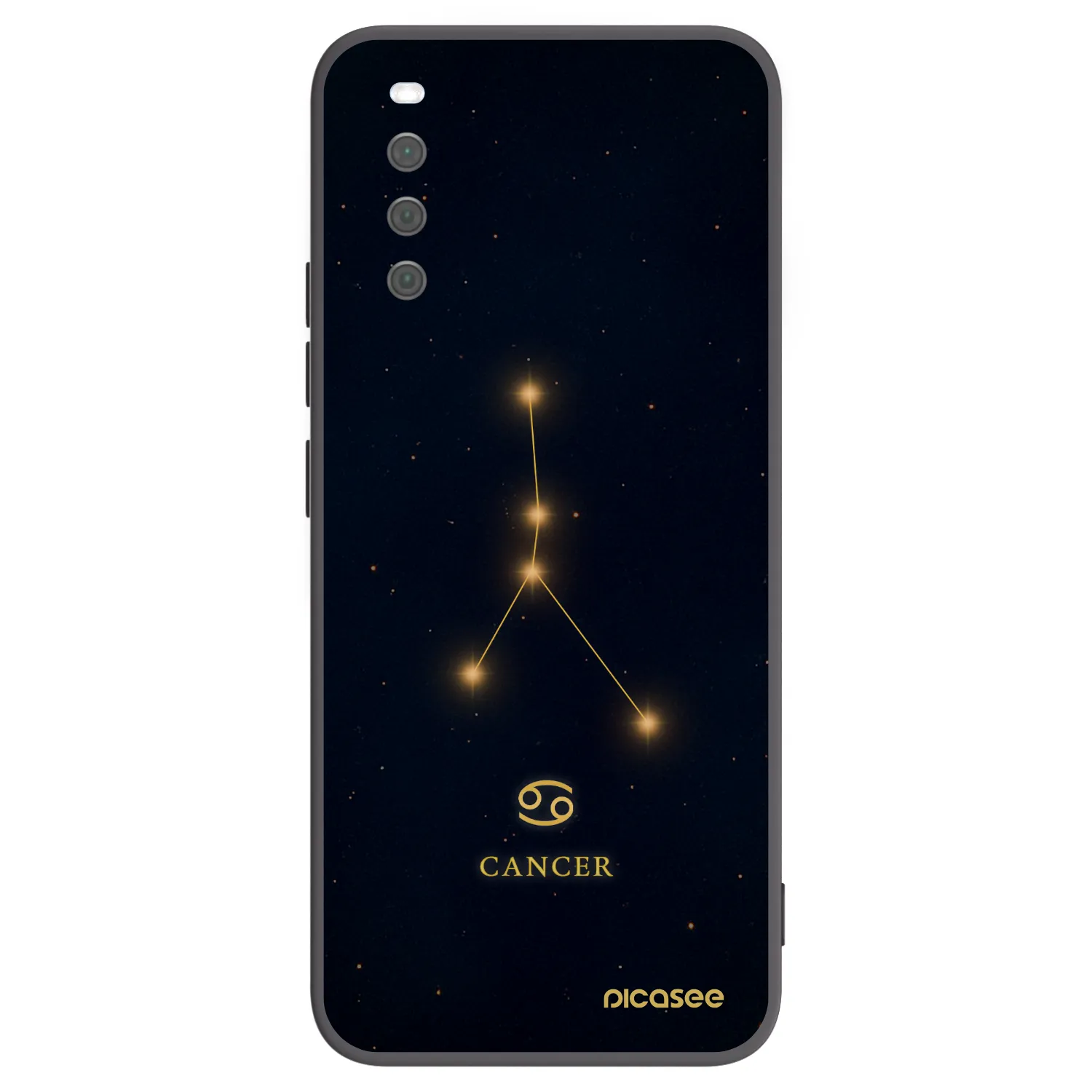 Picasee silikonový černý obal pro Sony Xperia 10 III - CANCER
