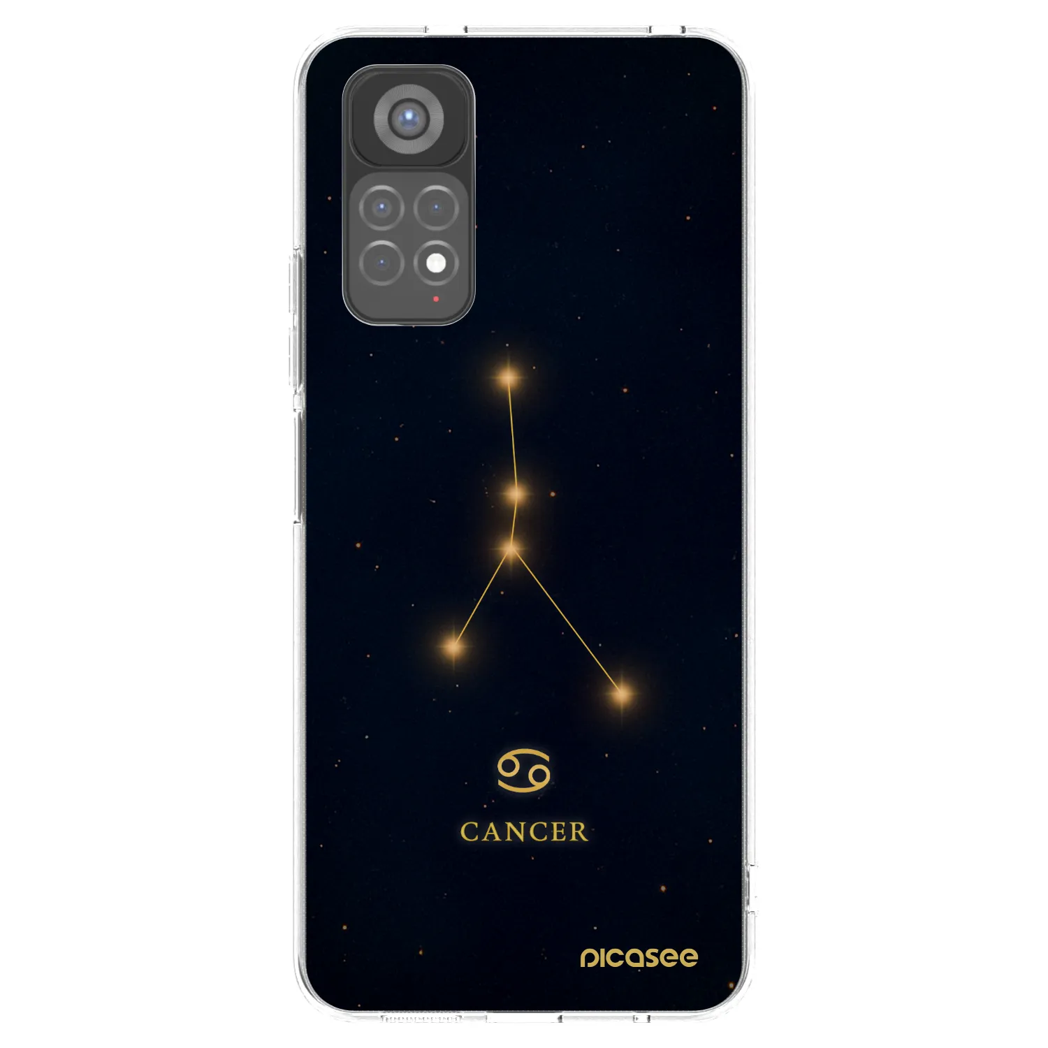 Picasee silikonový průhledný obal pro Xiaomi Redmi Note 11S 5G - CANCER