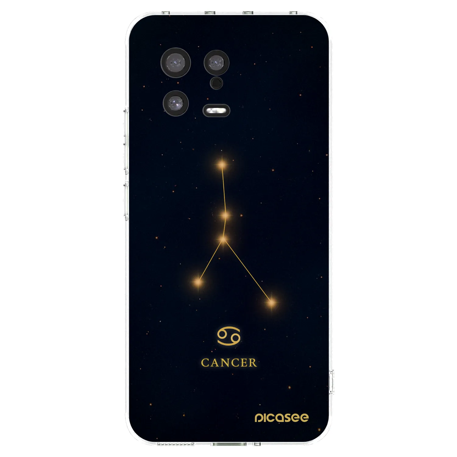 Picasee silikonový průhledný obal pro Xiaomi 13 - CANCER