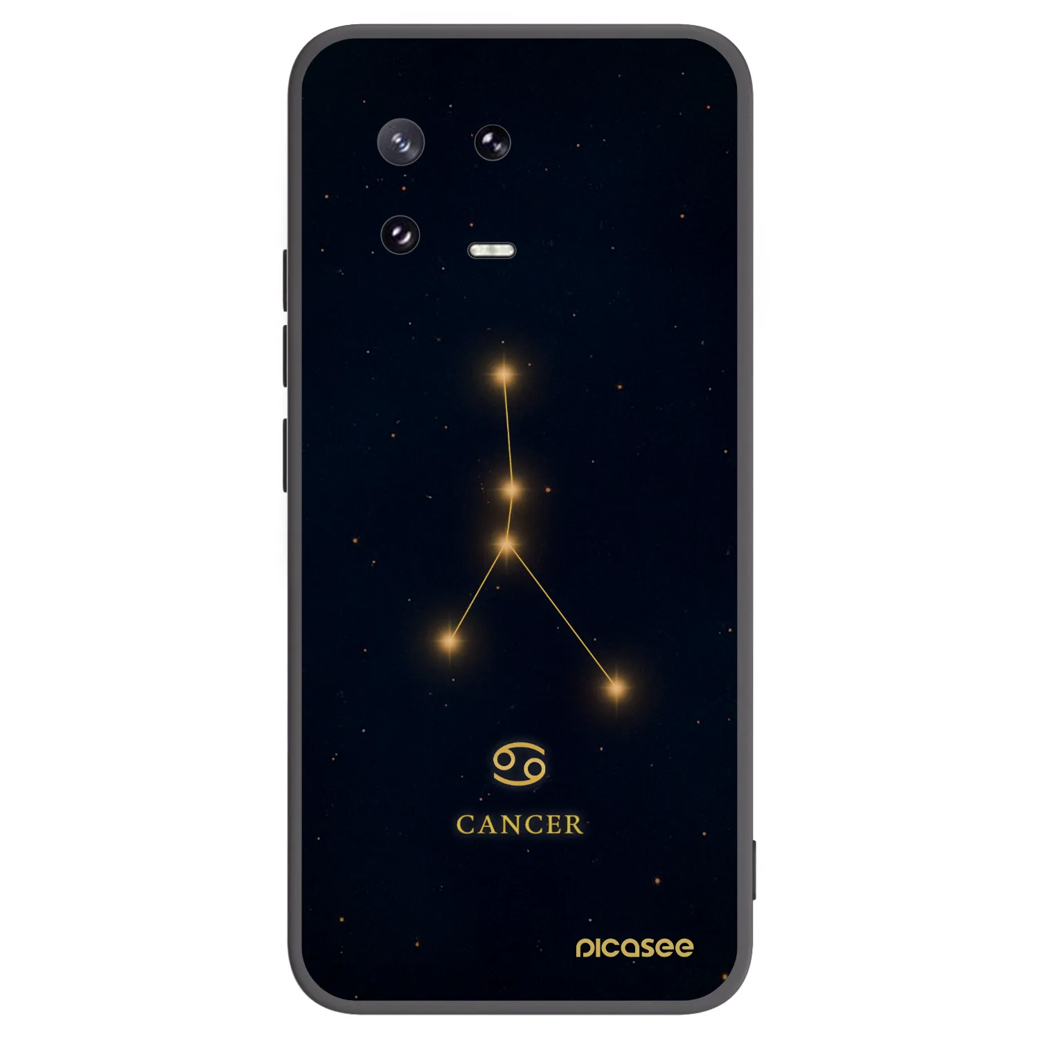 Picasee silikonový černý obal pro Xiaomi 13 Pro - CANCER