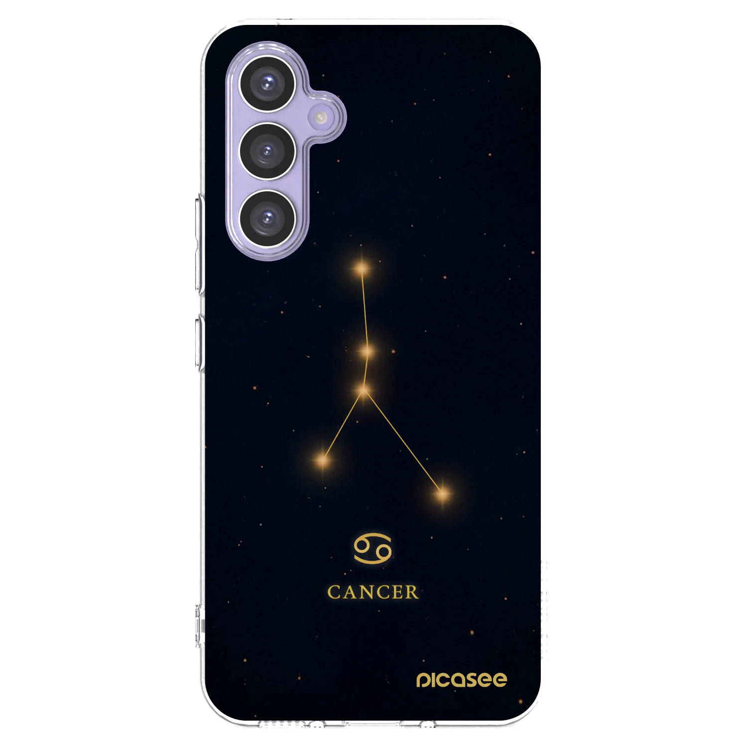 Picasee silikonový průhledný obal pro Samsung Galaxy A54 5G A546B - CANCER