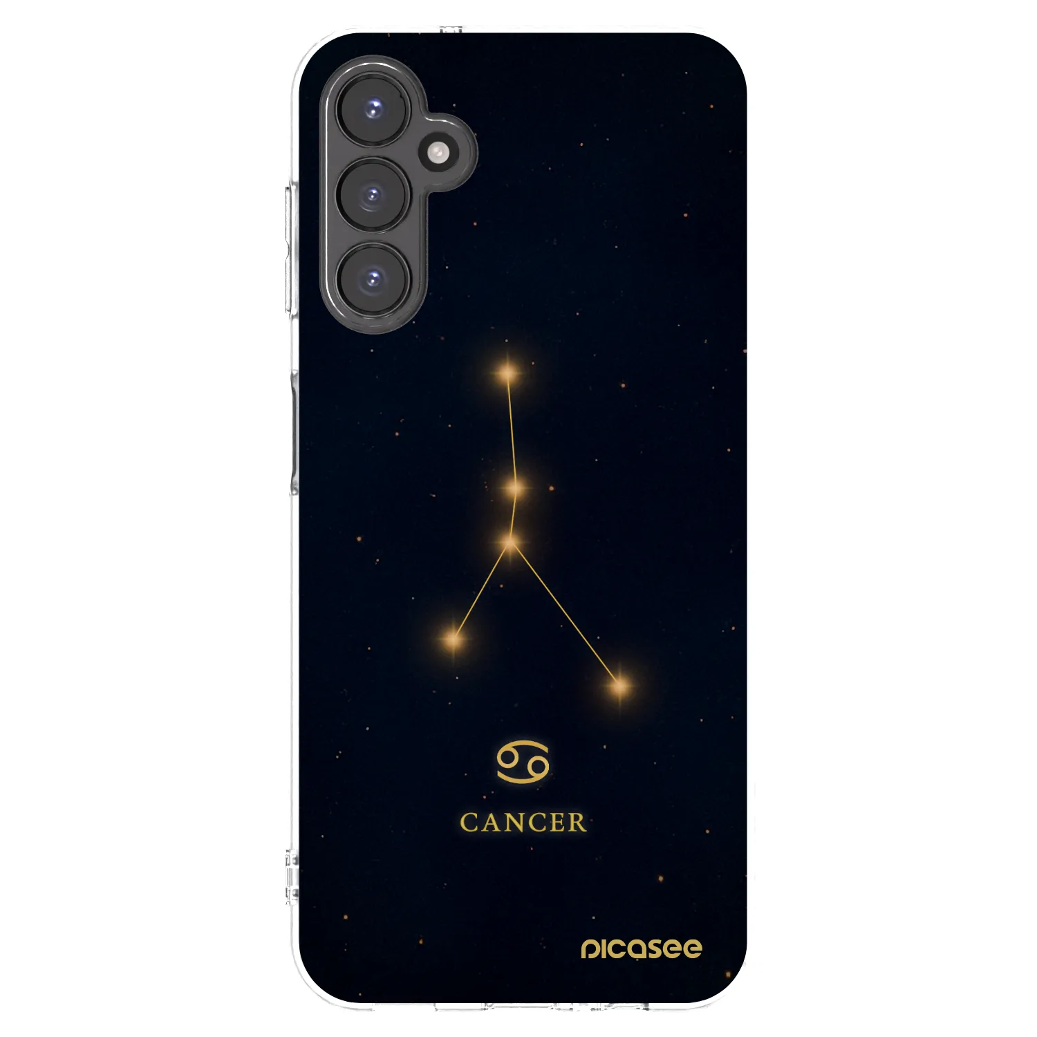 Picasee silikonový průhledný obal pro Samsung Galaxy A14 4G A145R - CANCER