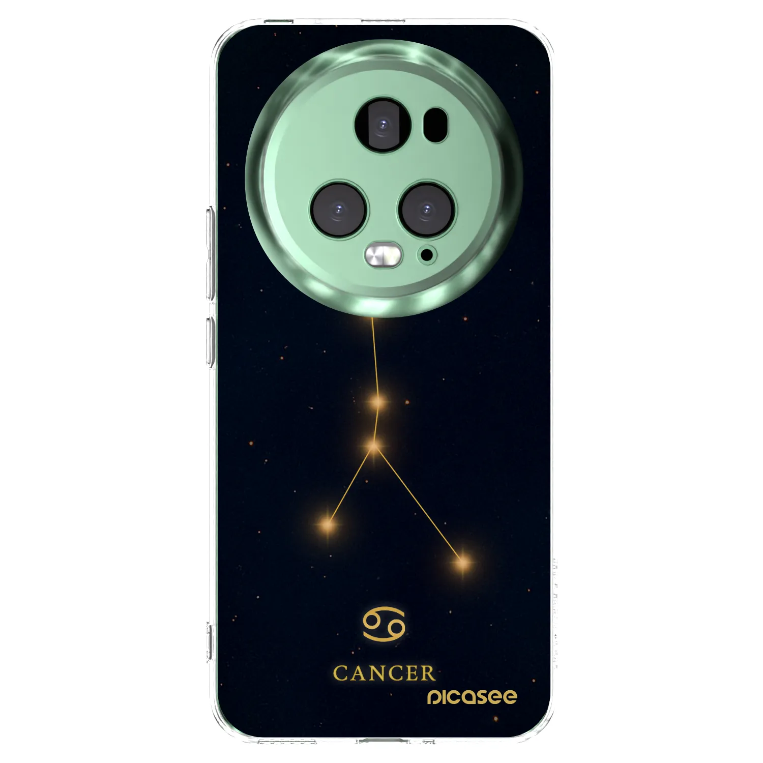 Picasee silikonový průhledný obal pro Honor Magic5 Pro - CANCER