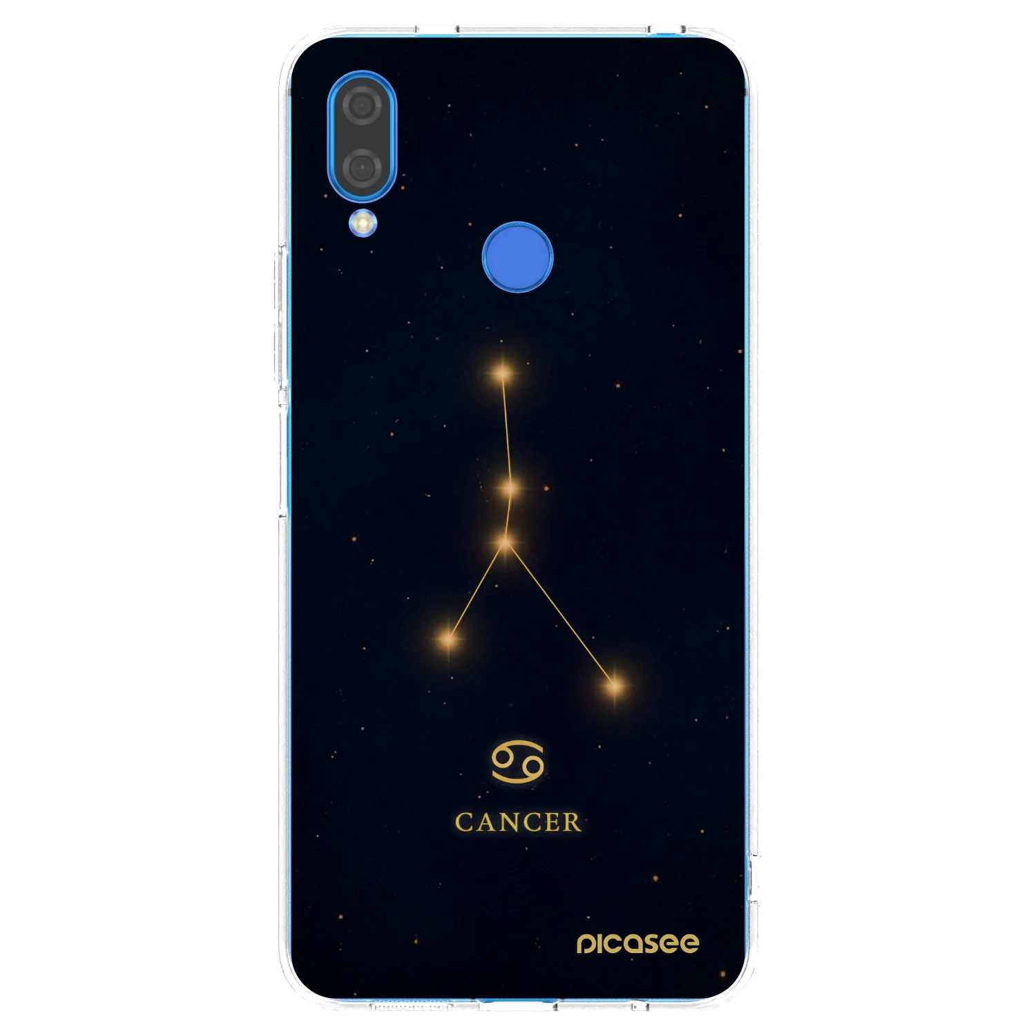 Picasee silikonový průhledný obal pro Huawei Nova 3 - CANCER
