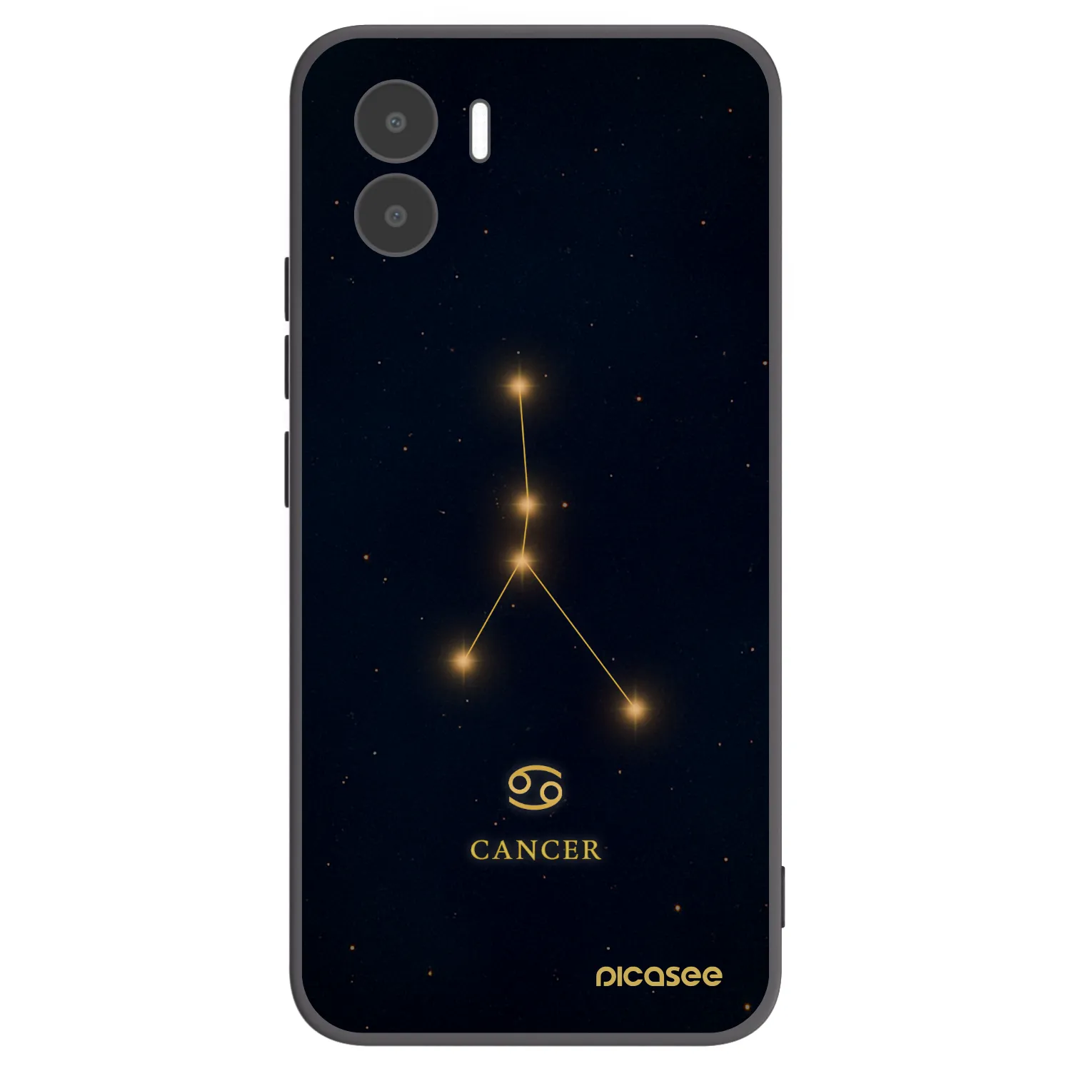 Picasee silikonový černý obal pro Xiaomi Redmi A2 - CANCER
