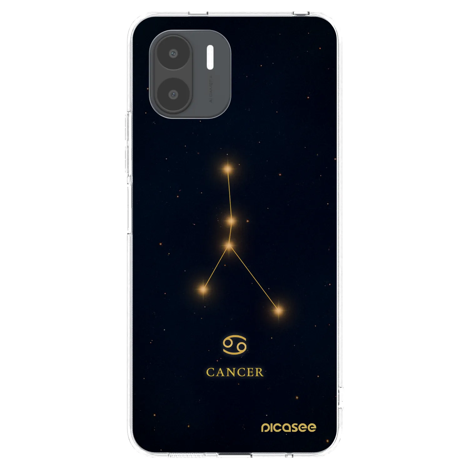 Picasee silikonový průhledný obal pro Xiaomi Redmi A2 - CANCER