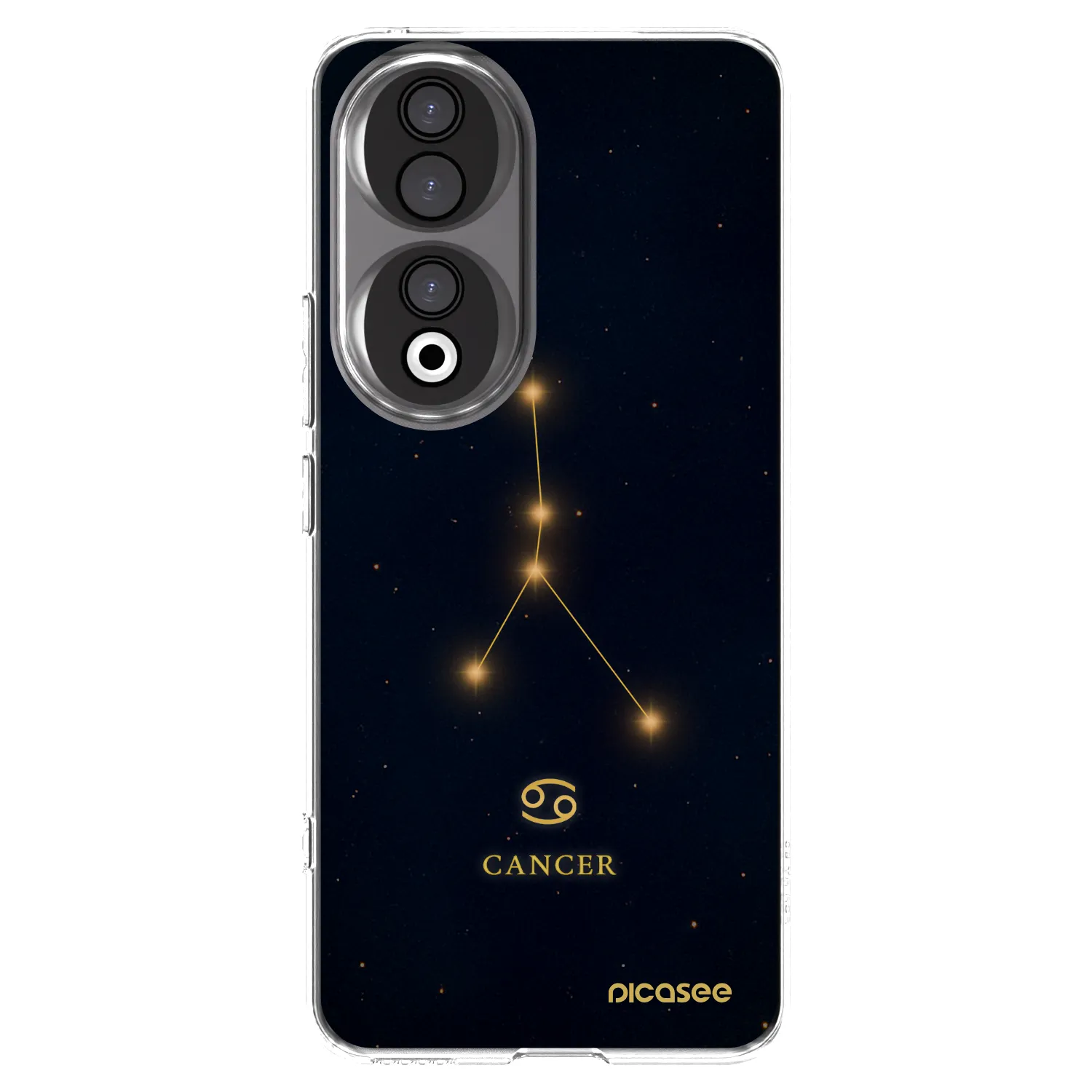 Picasee silikonový průhledný obal pro Honor 90 5G - CANCER