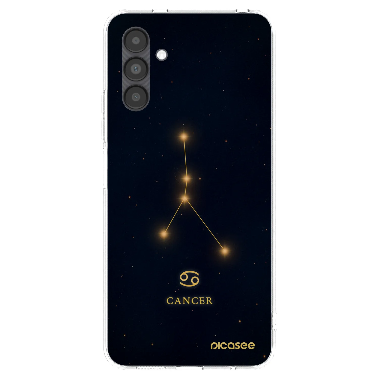Picasee silikonový průhledný obal pro Samsung Galaxy A04s A047F - CANCER