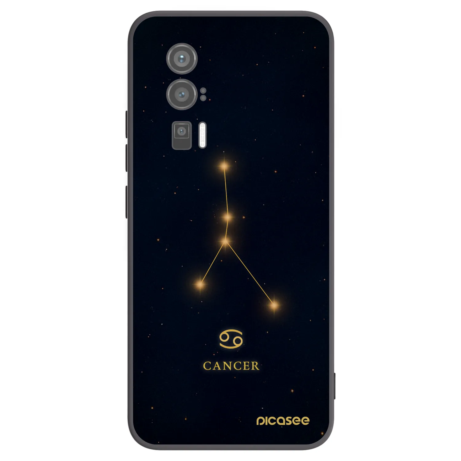 Picasee silikonový černý obal pro Xiaomi Poco F5 Pro 5G - CANCER