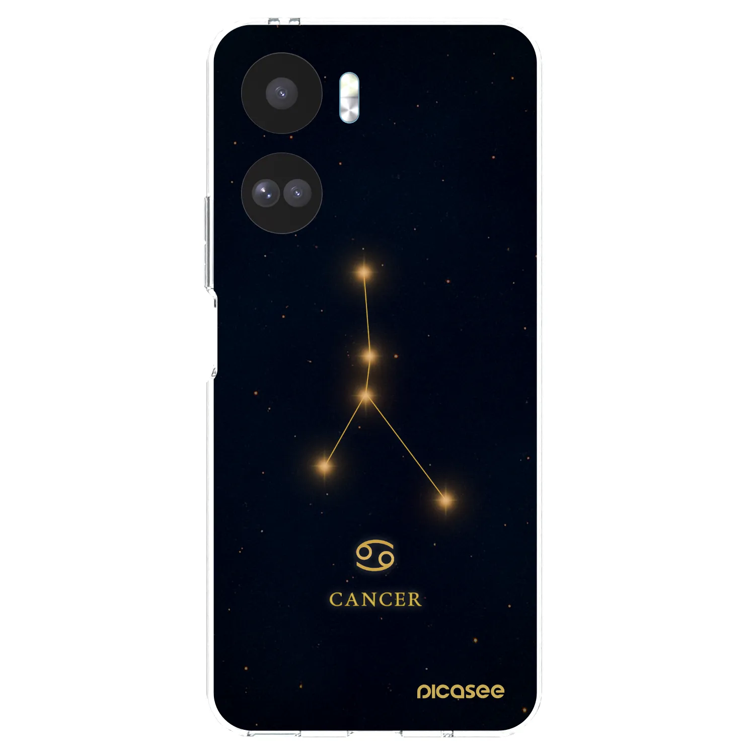 Picasee silikonový průhledný obal pro Honor 90 Lite 5G - CANCER