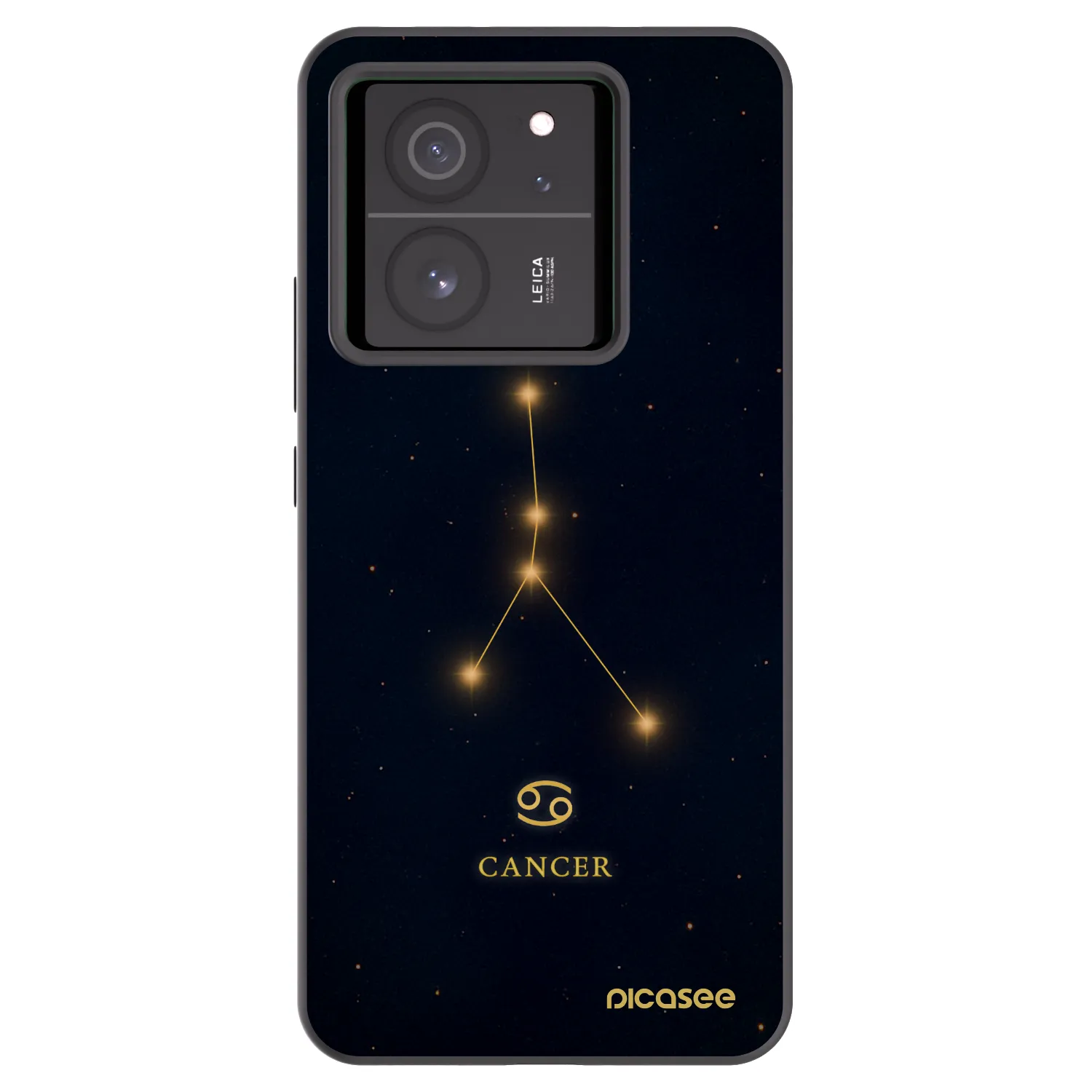 Picasee silikonový černý obal pro Xiaomi 13T - CANCER