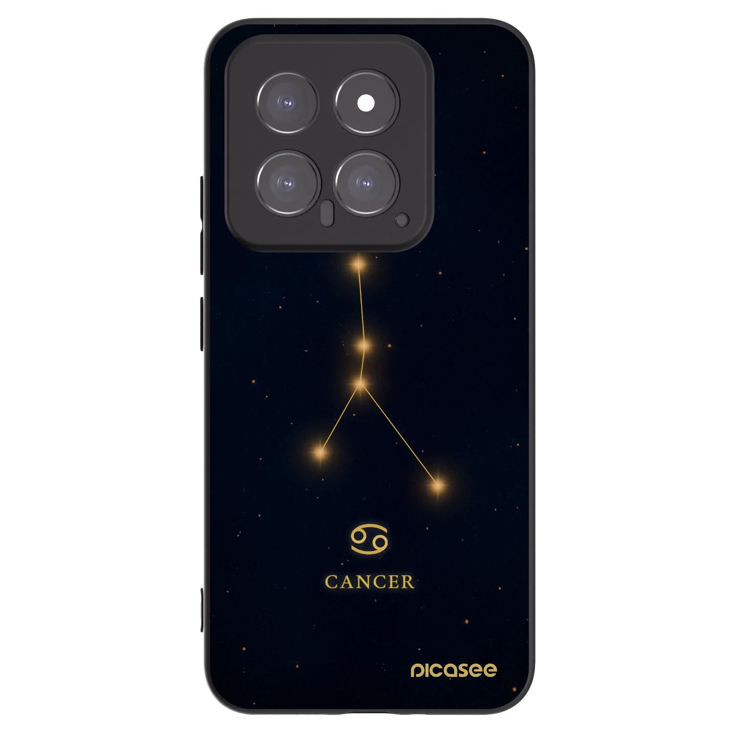 Picasee silikonový černý obal pro Xiaomi 14 - CANCER
