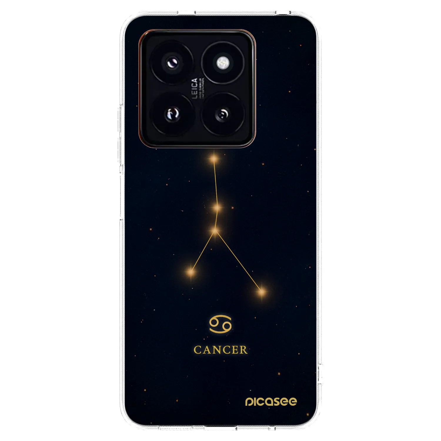 Picasee silikonový průhledný obal pro Xiaomi 14 Pro - CANCER