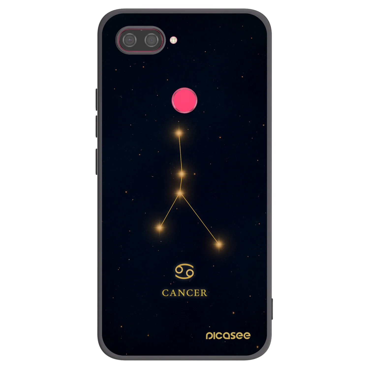 Picasee silikonový černý obal pro Xiaomi Mi 8 Lite - CANCER