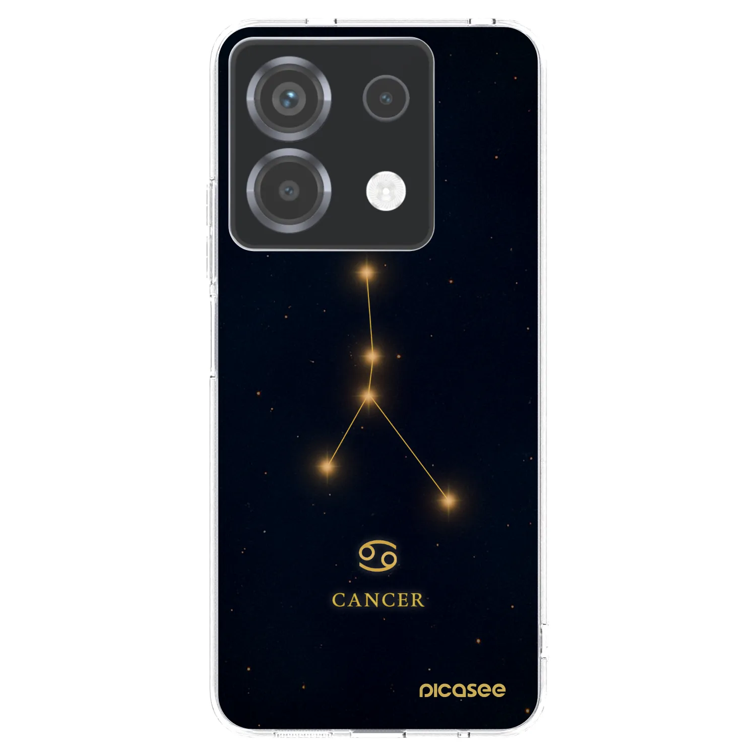 Picasee silikonový průhledný obal pro Xiaomi Poco X6 - CANCER