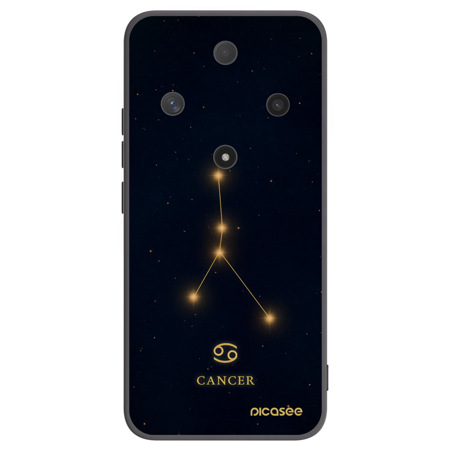 Picasee silikonový černý obal pro Honor Magic6 Lite 5G - CANCER
