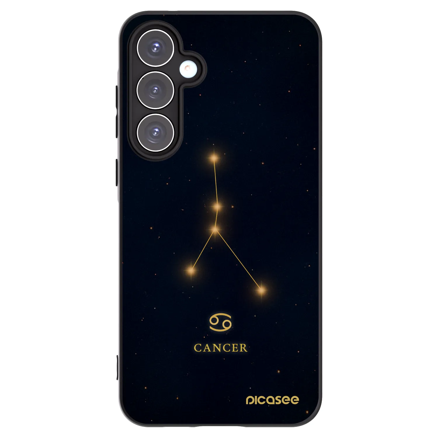Picasee silikonový černý obal pro Samsung Galaxy A55 5G A556B - CANCER