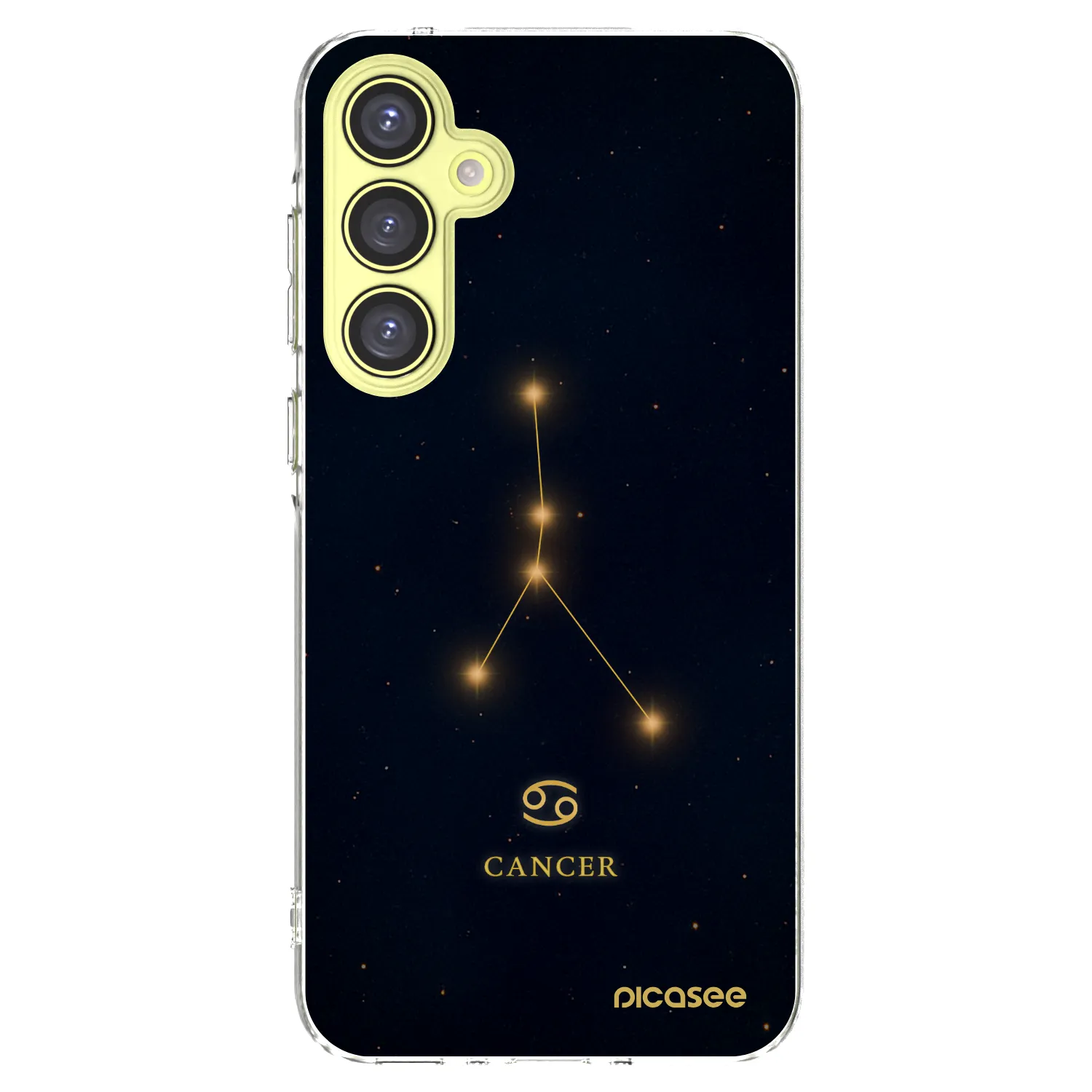 Picasee silikonový průhledný obal pro Samsung Galaxy A35 5G A356B - CANCER