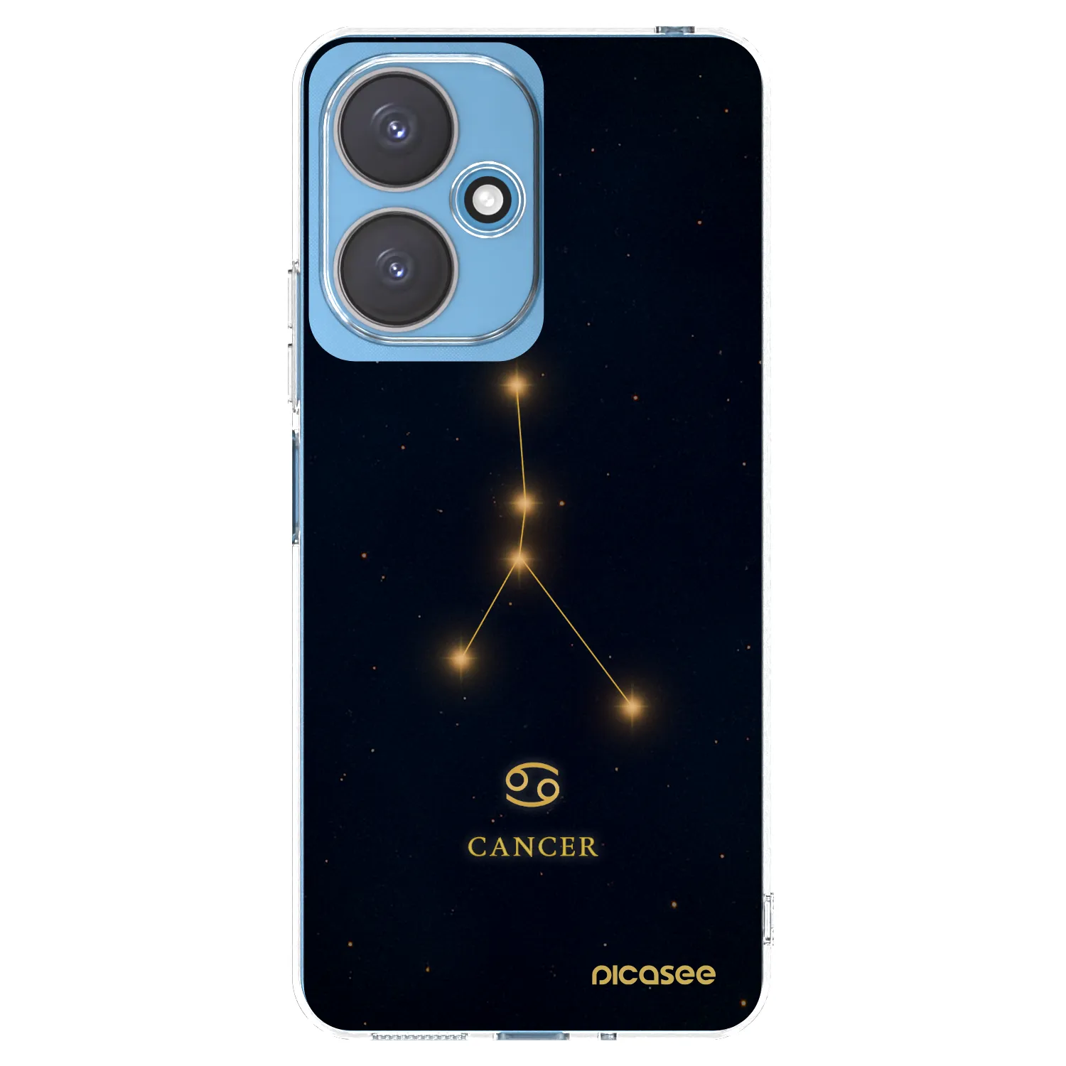 Picasee silikonový průhledný obal pro Xiaomi Redmi 13C 5G - CANCER
