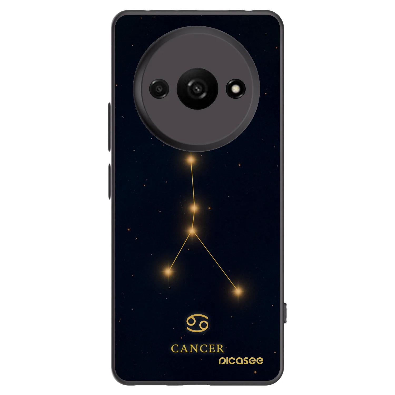 Picasee silikonový černý obal pro Xiaomi Redmi A3 - CANCER