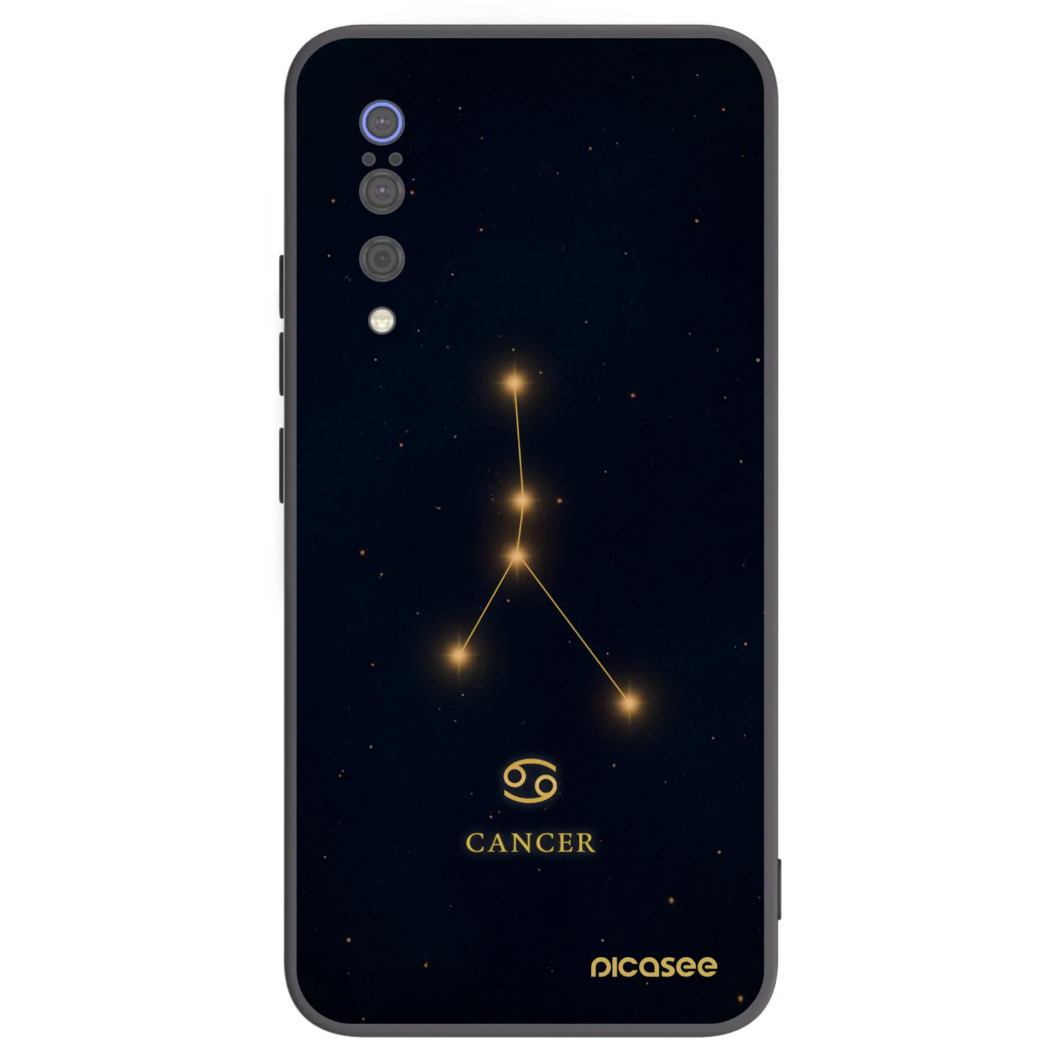 Picasee silikonový černý obal pro Xiaomi Mi 9 - CANCER