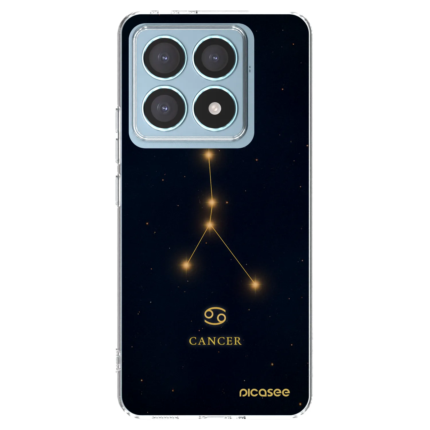 Picasee silikonový průhledný obal pro Xiaomi 14T Pro - CANCER