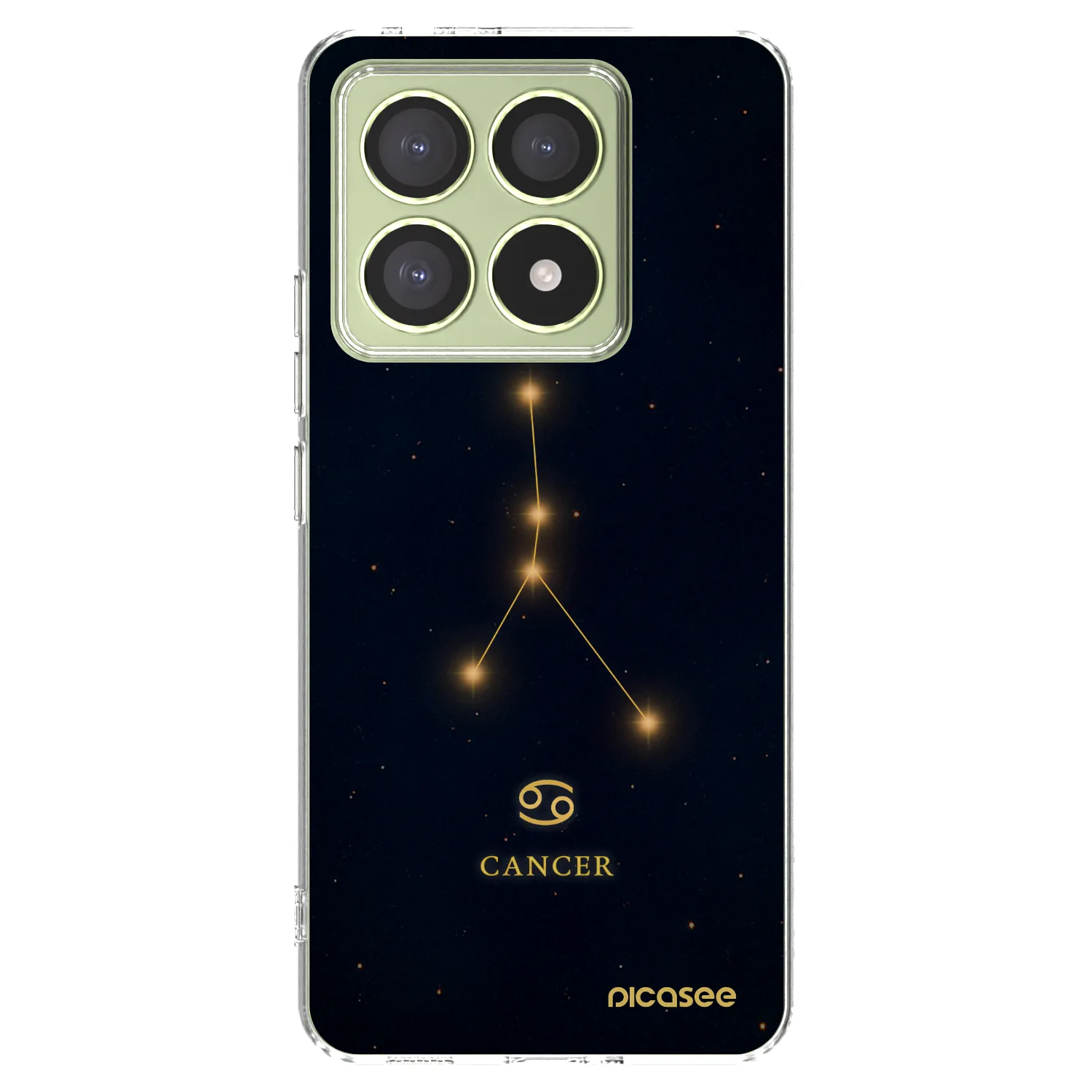 Picasee silikonový průhledný obal pro Xiaomi 14T - CANCER