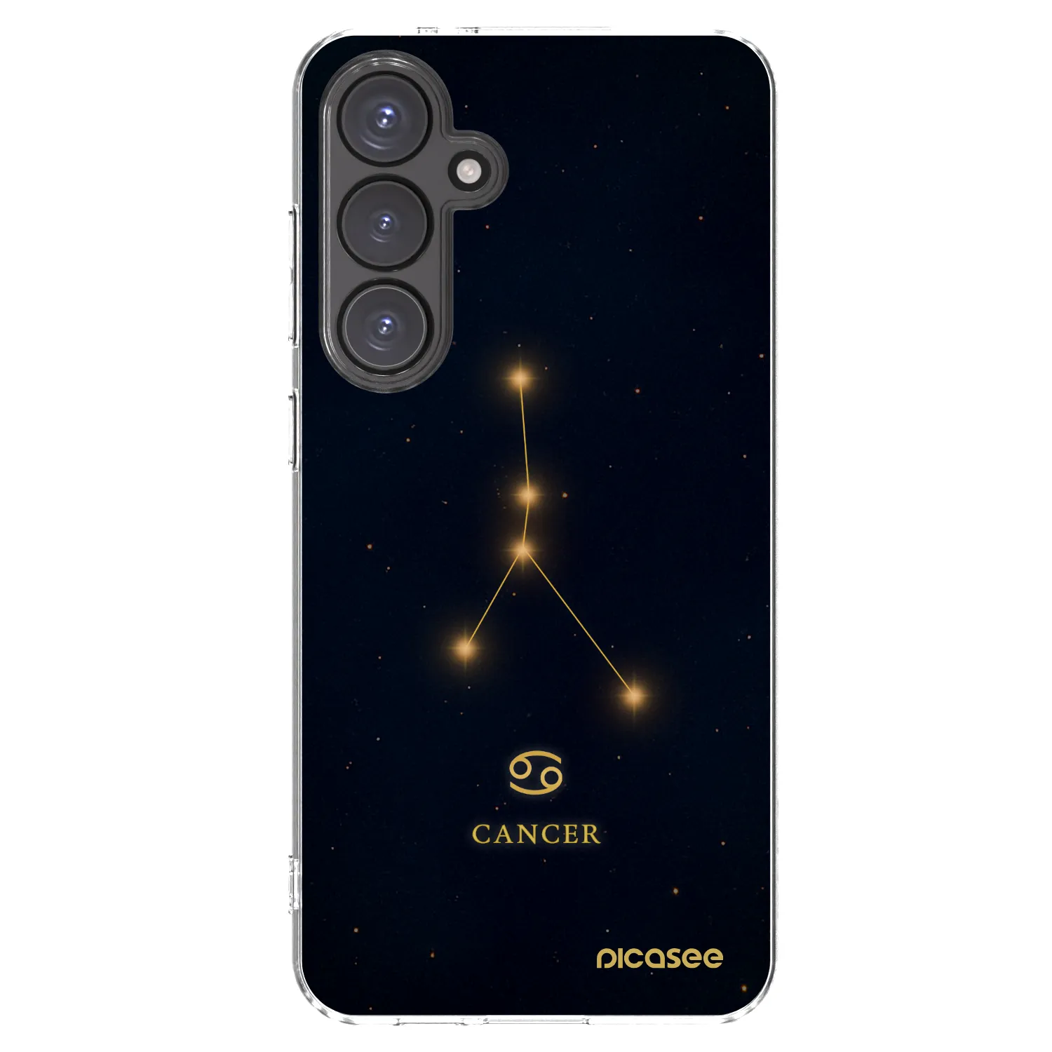 Picasee silikonový průhledný obal pro Samsung Galaxy S24 FE S721B - CANCER