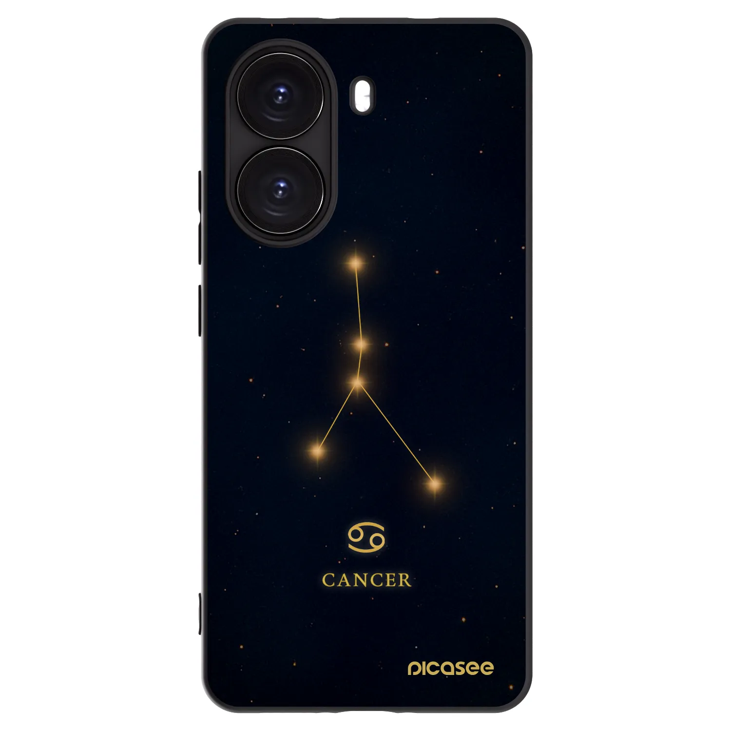 Picasee silikonový černý obal pro Xiaomi Poco X7 Pro 5G - CANCER