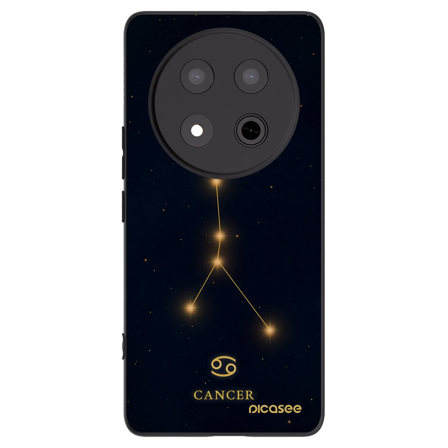 Picasee silikonový černý obal pro Honor Magic7 Lite 5G - CANCER