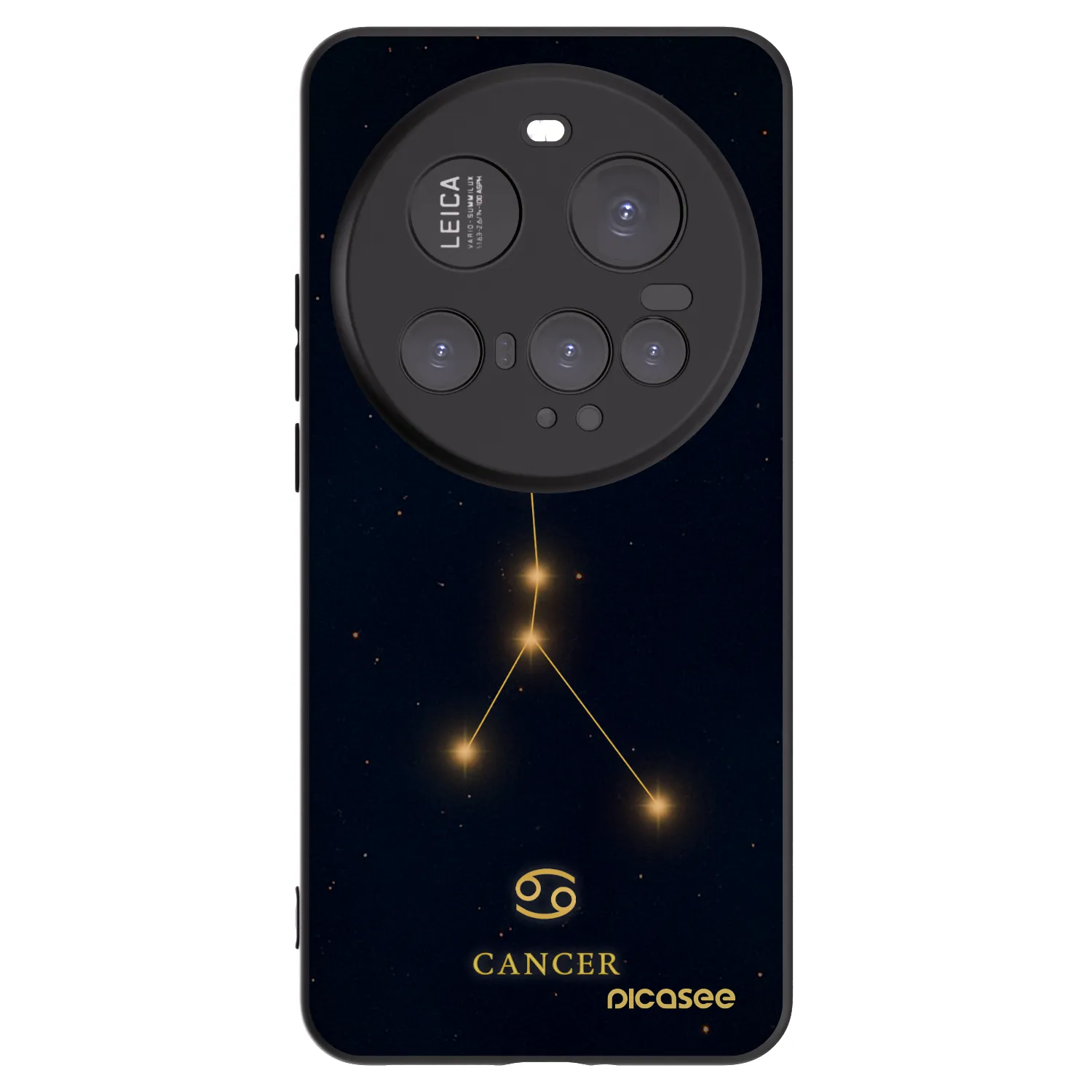 Picasee silikonový černý obal pro Xiaomi 15 Ultra - CANCER