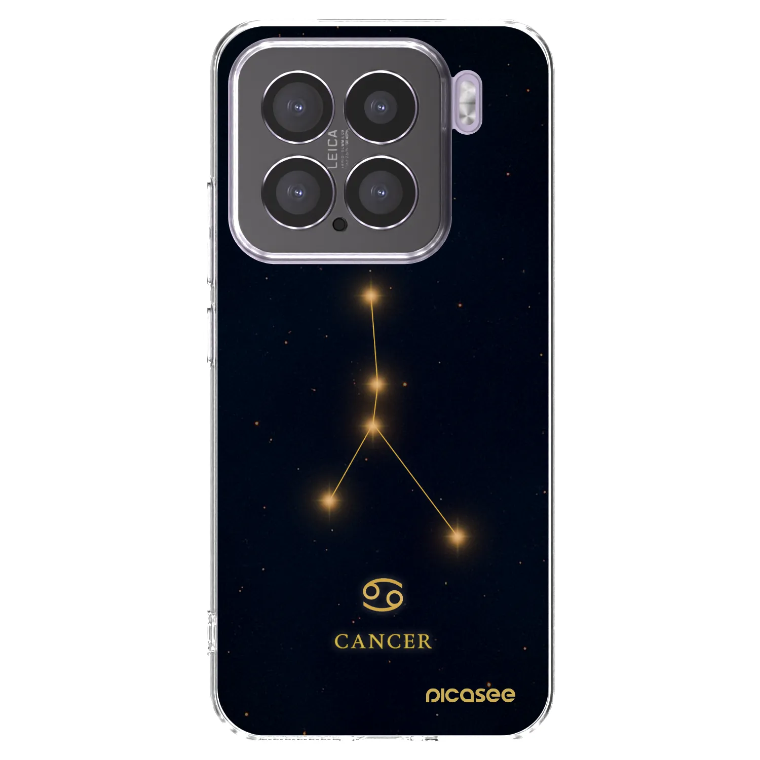 Picasee silikonový průhledný obal pro Xiaomi 15 - CANCER