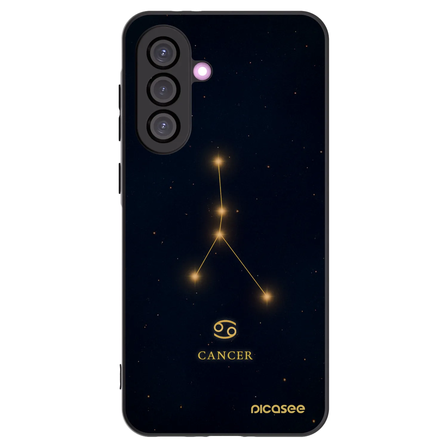 Picasee silikonový černý obal pro Samsung Galaxy A36 5G - CANCER